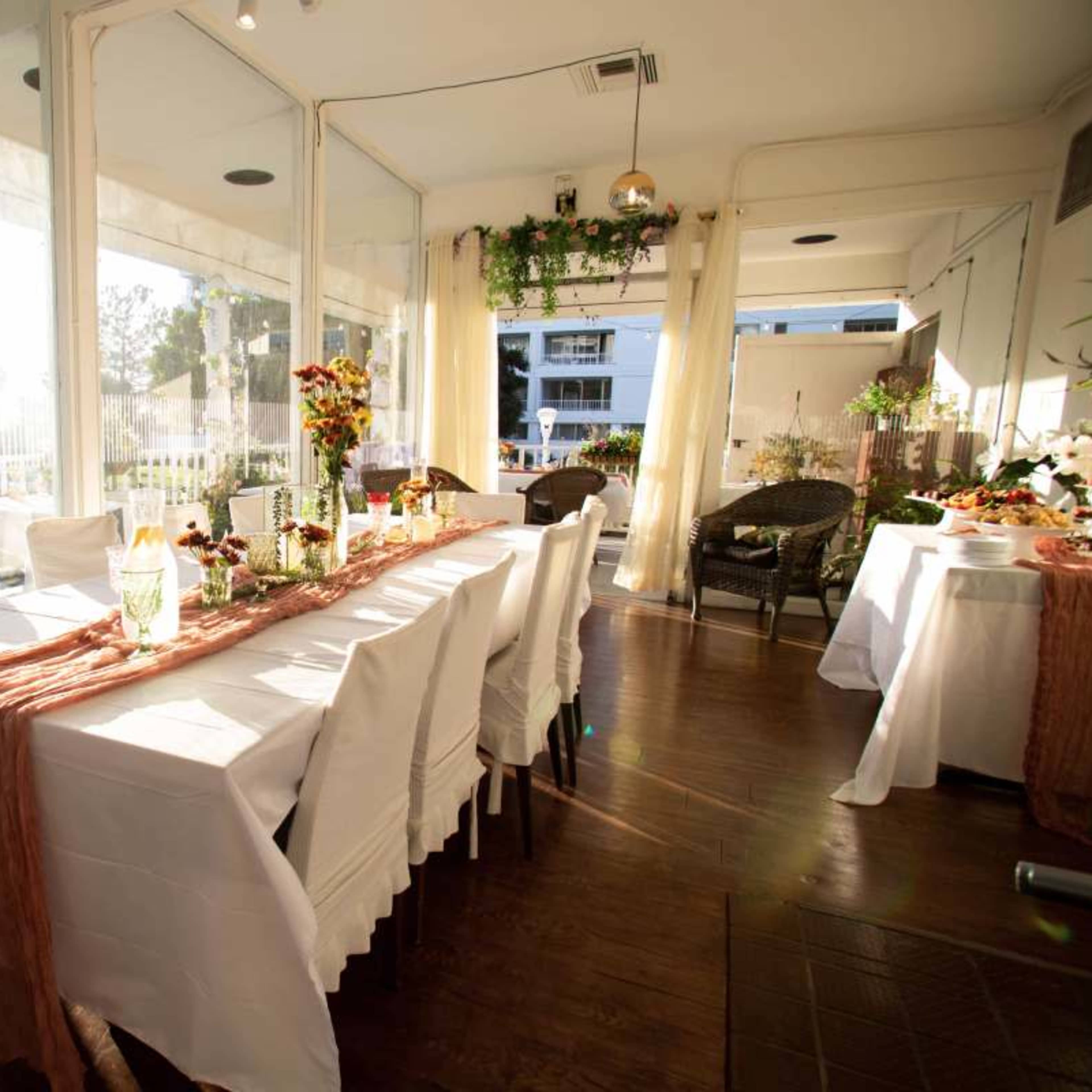 Private Event Space with balcony Overlooking the Pool and Beach Image in Ocean Park, Santa Monica, CA