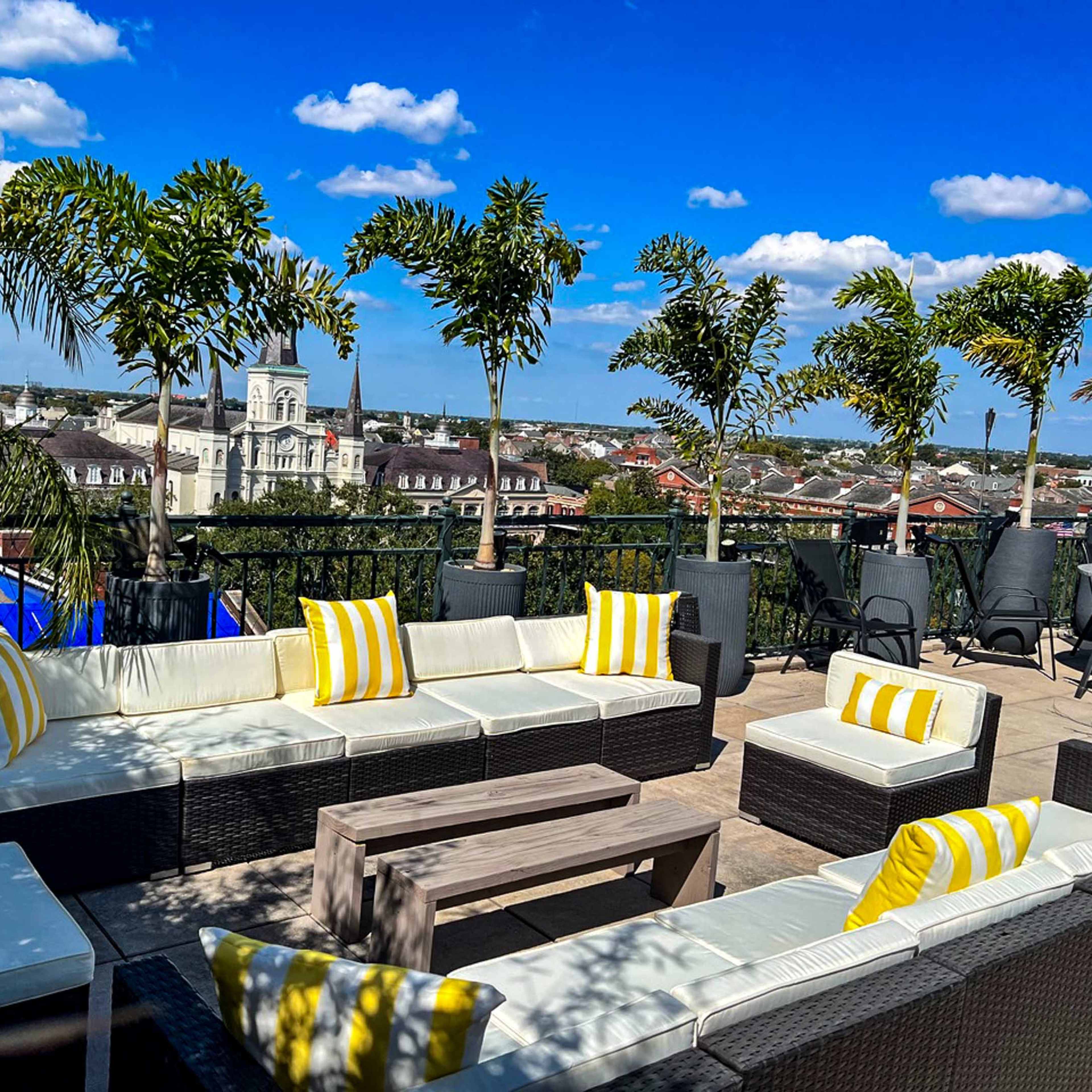 The Most Spectacular Rooftop Deck in New Orleans Image in French Quarter, New Orleans, LA