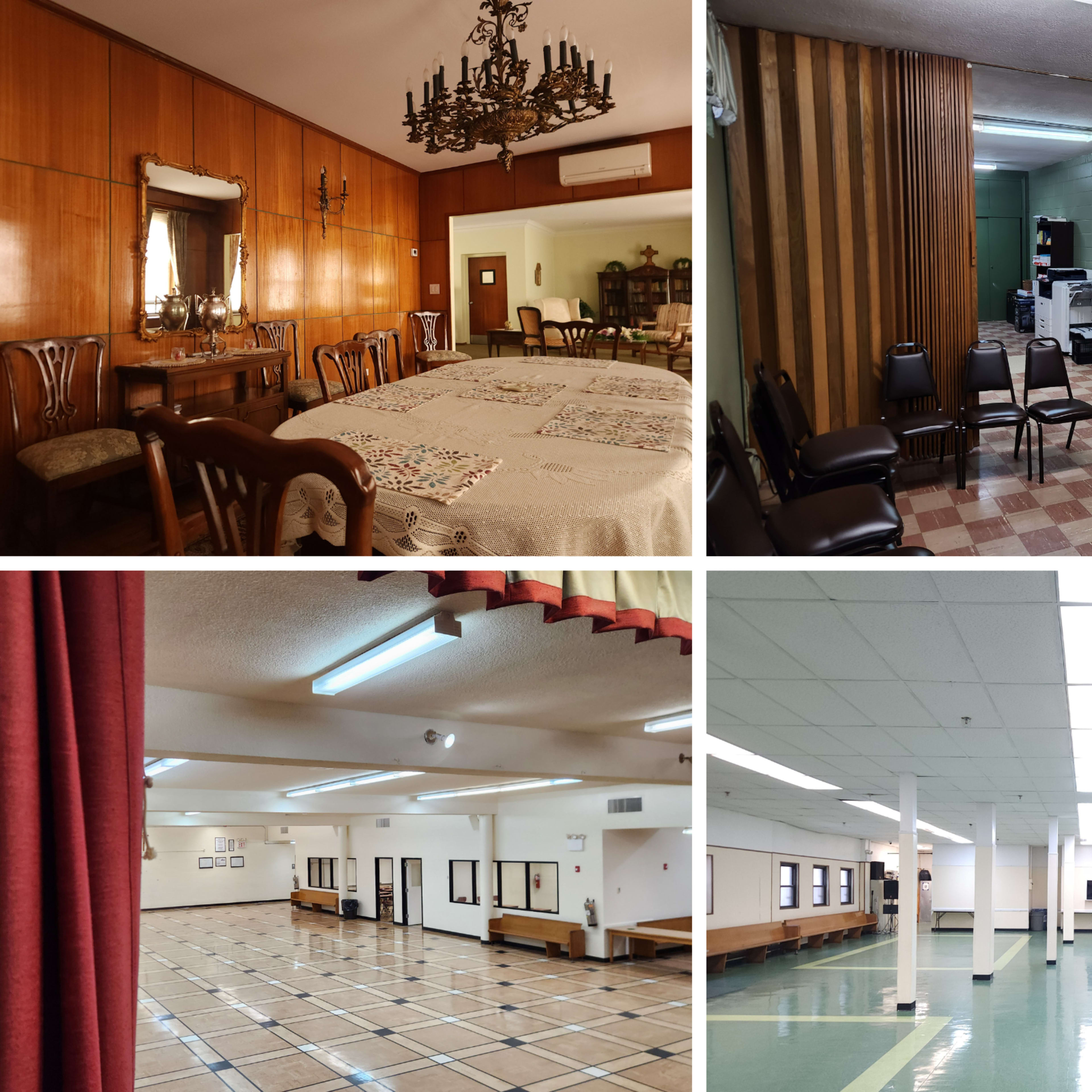 Retro Mansion w/ Classroom Setup & Classic Stage Image in Woodside, Queens County, NY