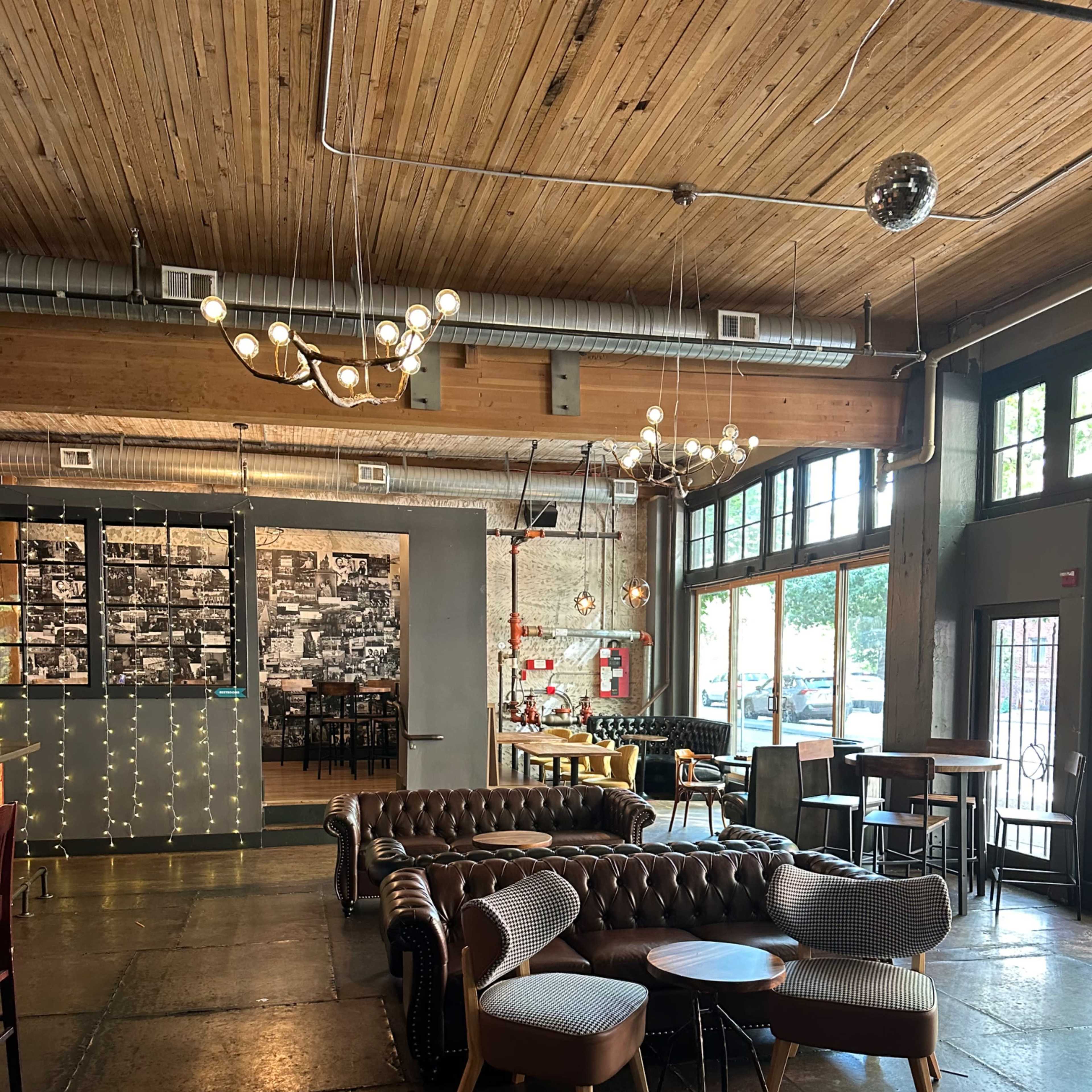 Raise a glass at Luka's, your elevated downtown escape! Image in Belltown, Seattle, WA