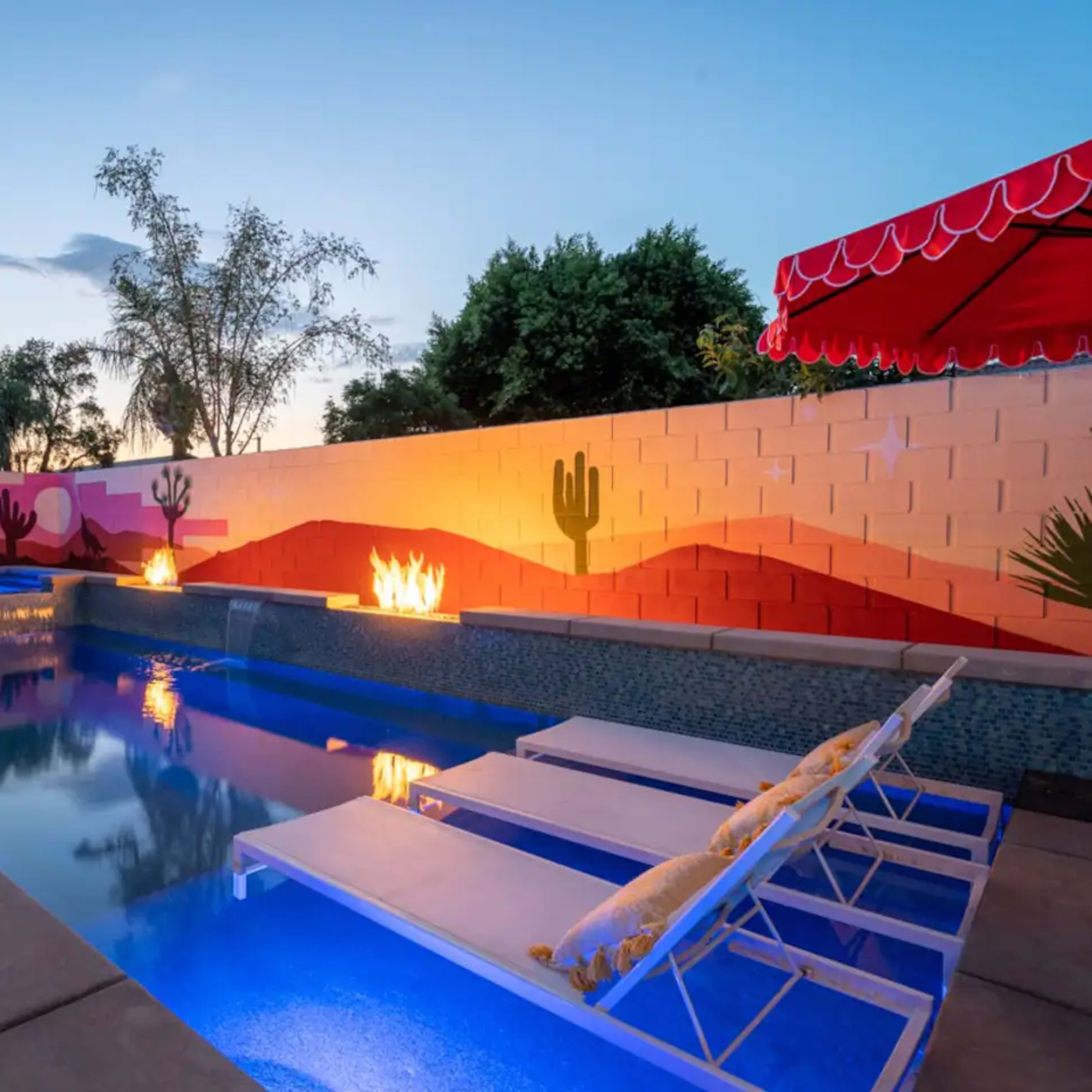 Luxury Boho Single Story Home Image in Indio, Indio, CA