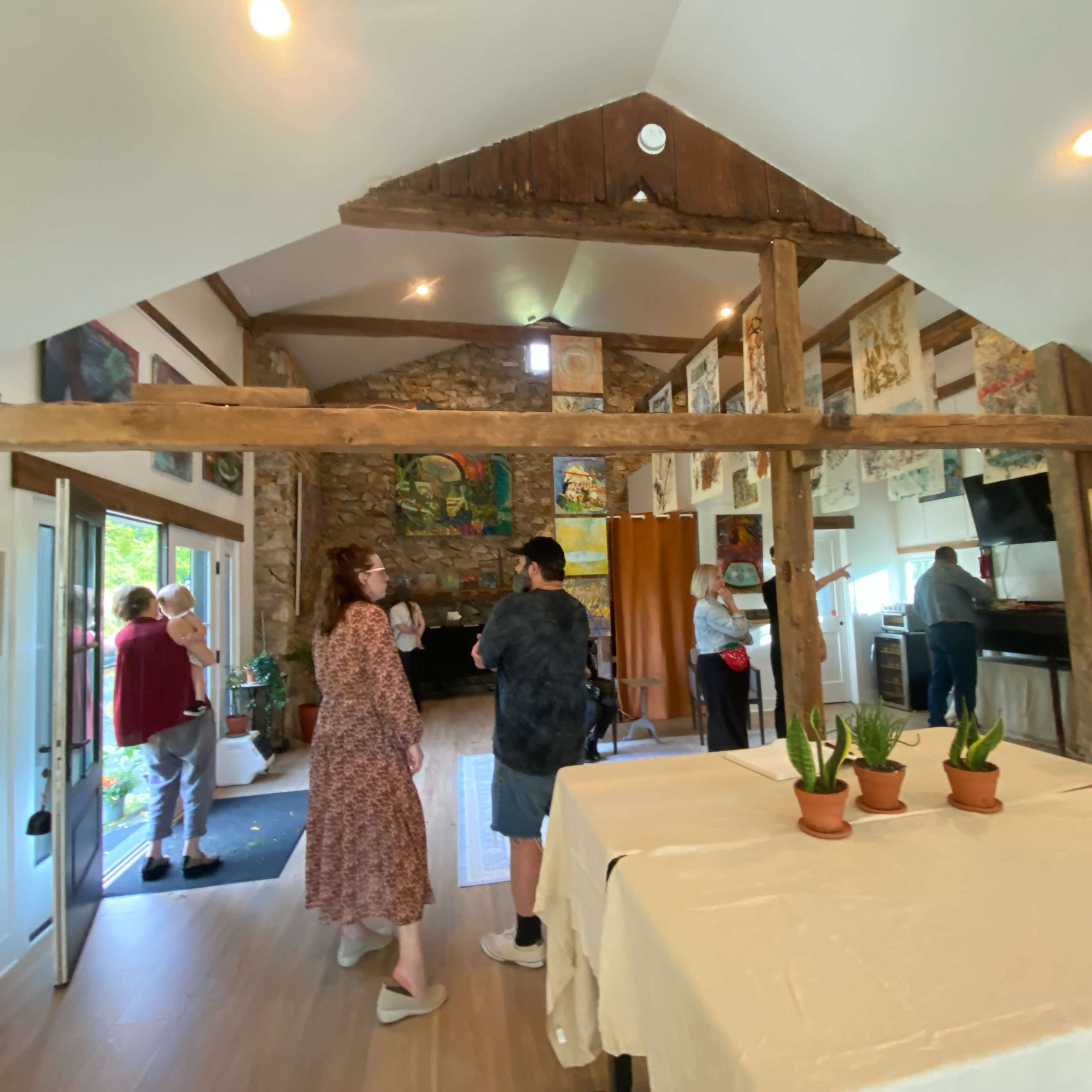 Picturesque Gallery Space in a Historic Barn Image in West Vincent Township, Glenmoore, PA