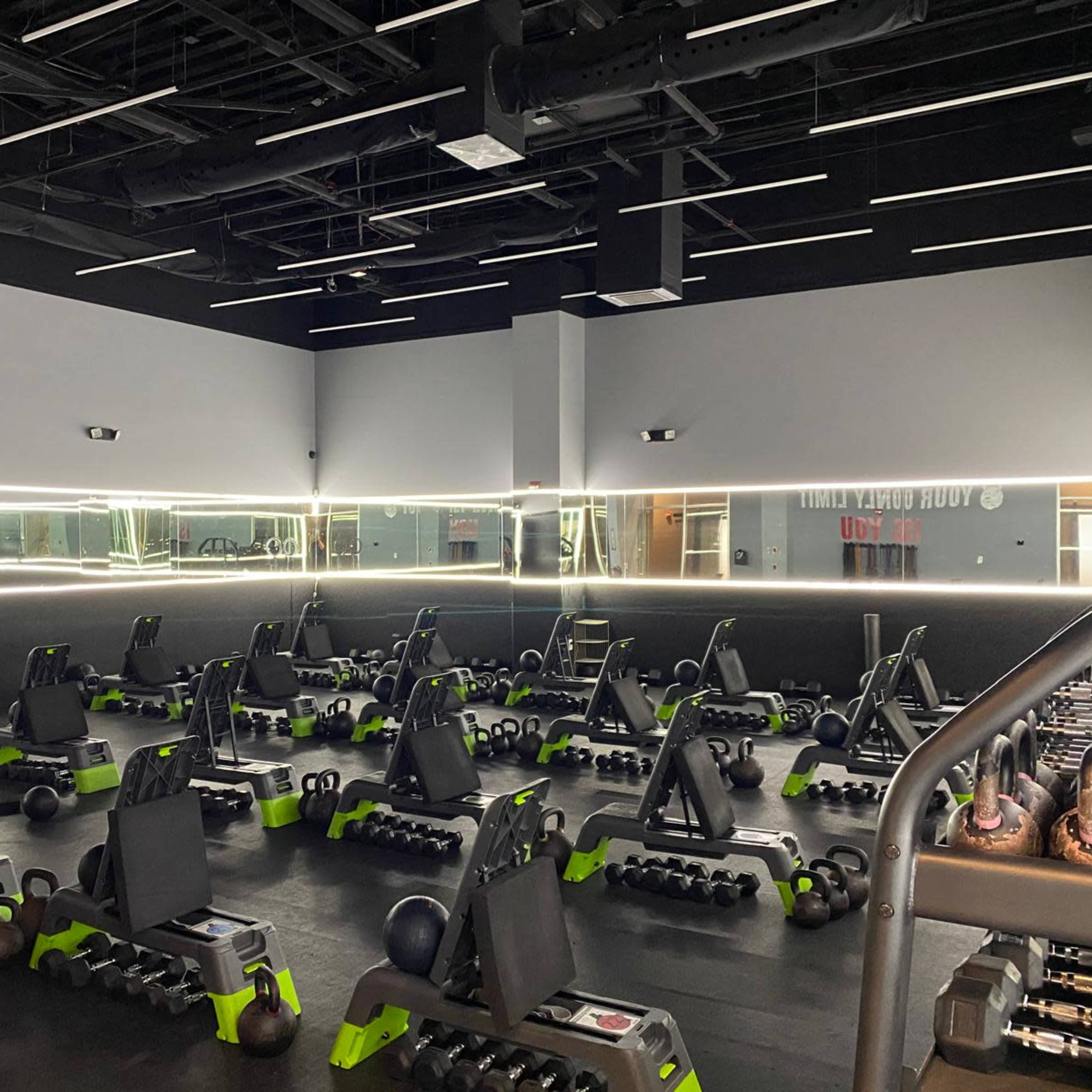 Sleek Urban Fitness Studio with Group & Private Training Areas Image in Fort Lee, Fort Lee, NJ