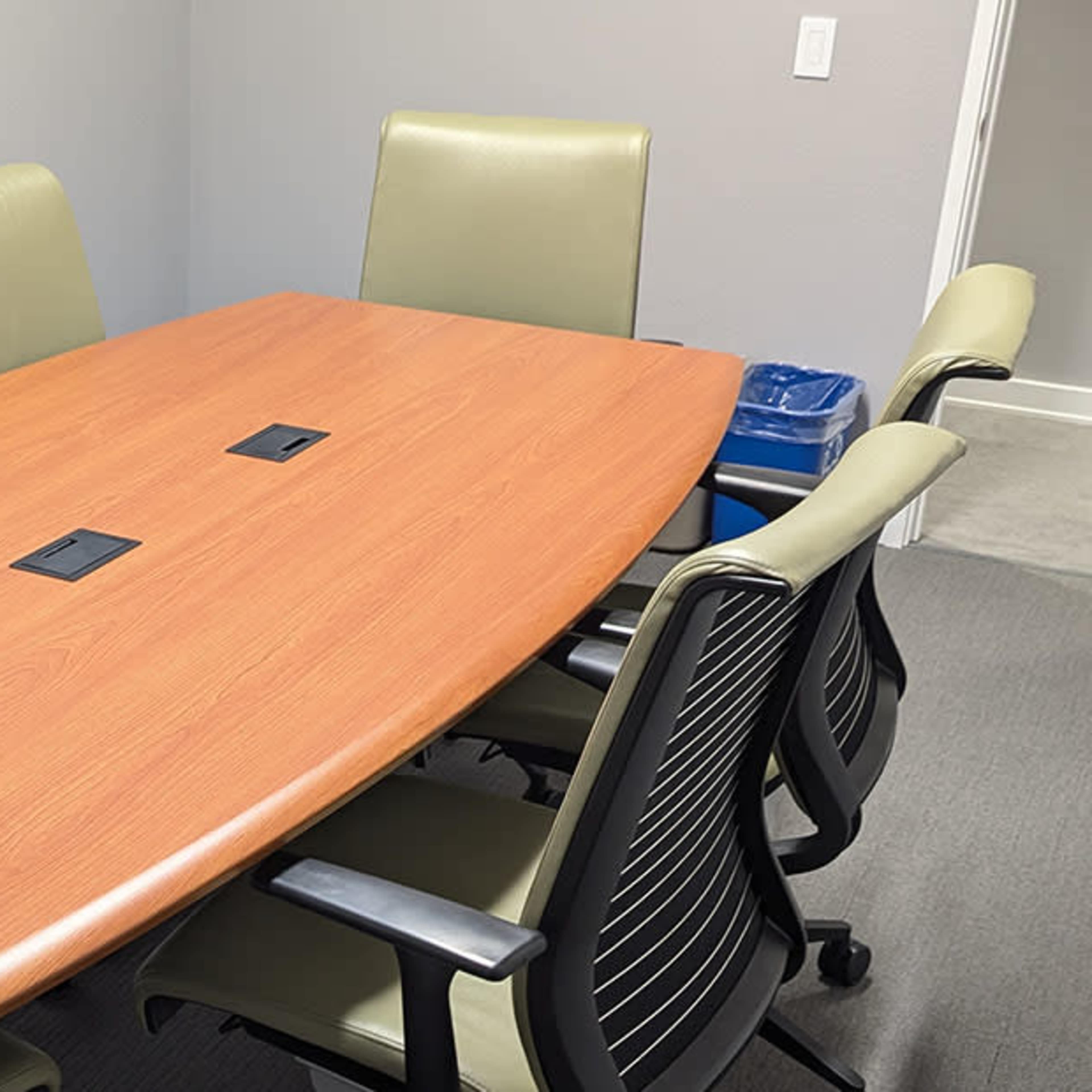Ergonomic Private Office With 4 Sit-Stand Desks (Pilatus Room) Image in Crossroads, Bellevue, WA