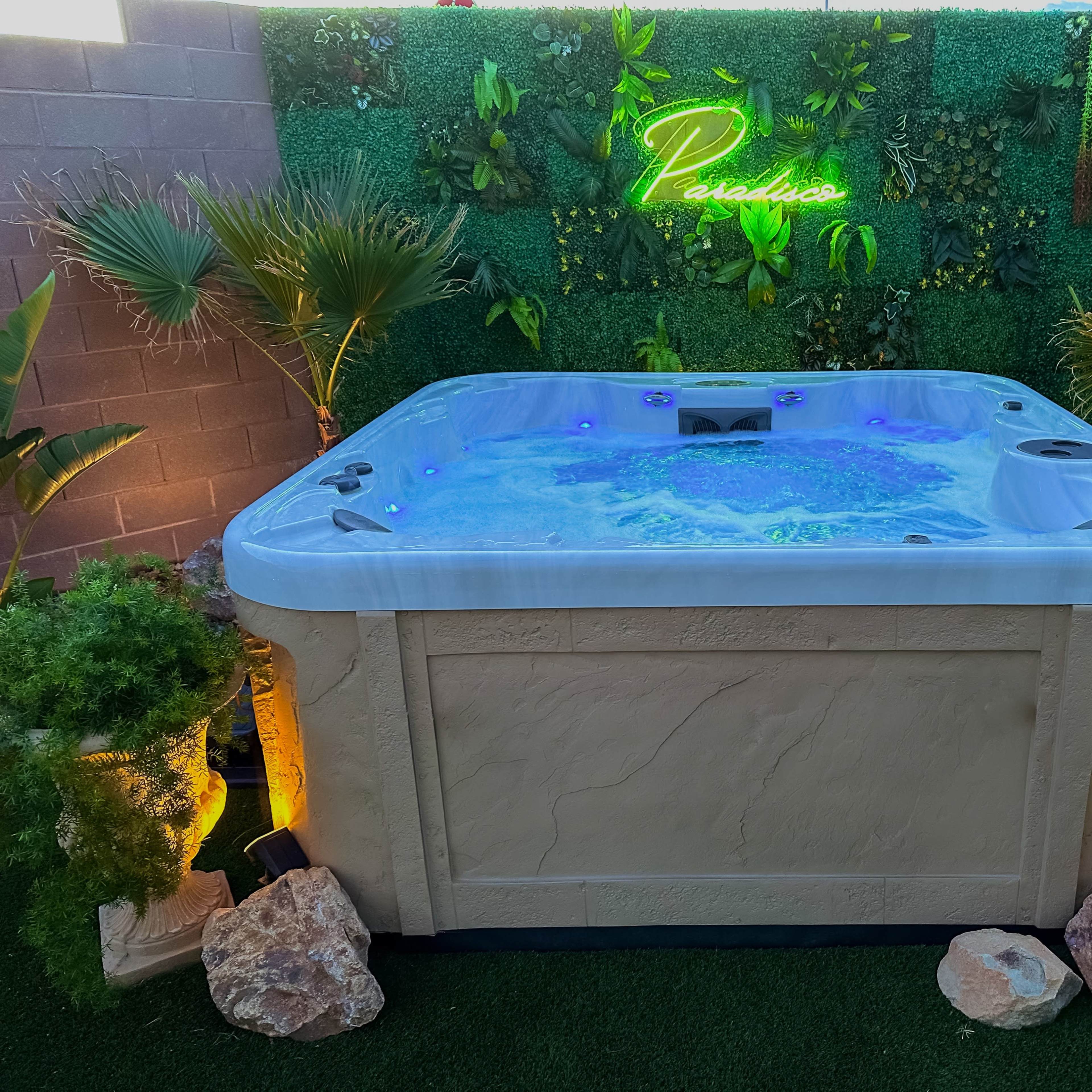 Paradisco Tropical House with Bright Light Image in North Las Vegas, North Las Vegas, NV