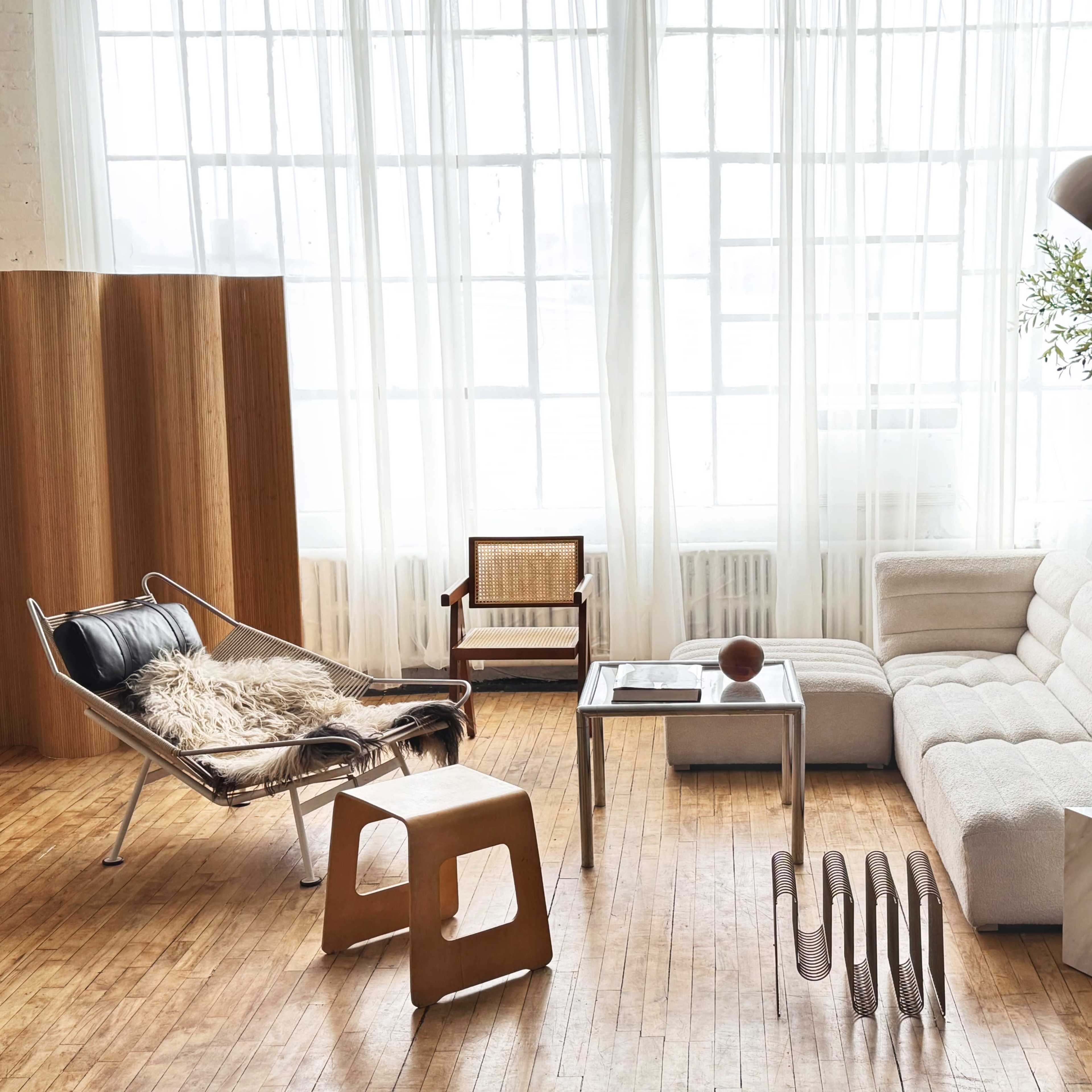 Natural Light Photo Studio Loft with Designer Furniture Image in Bushwick, Brooklyn, NY