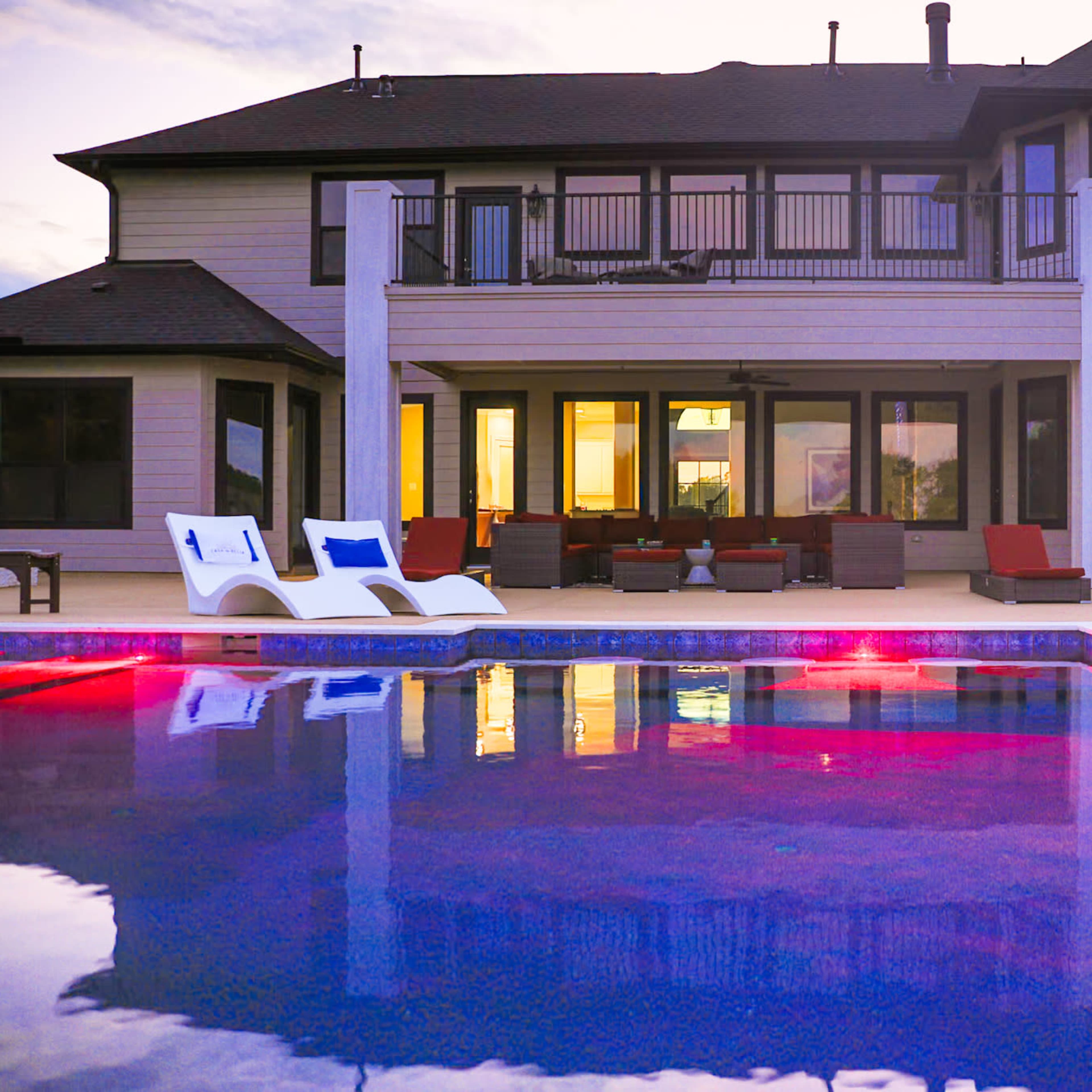 Luxury Country Home with Sunset View Image in Prairie View, Hempstead, TX