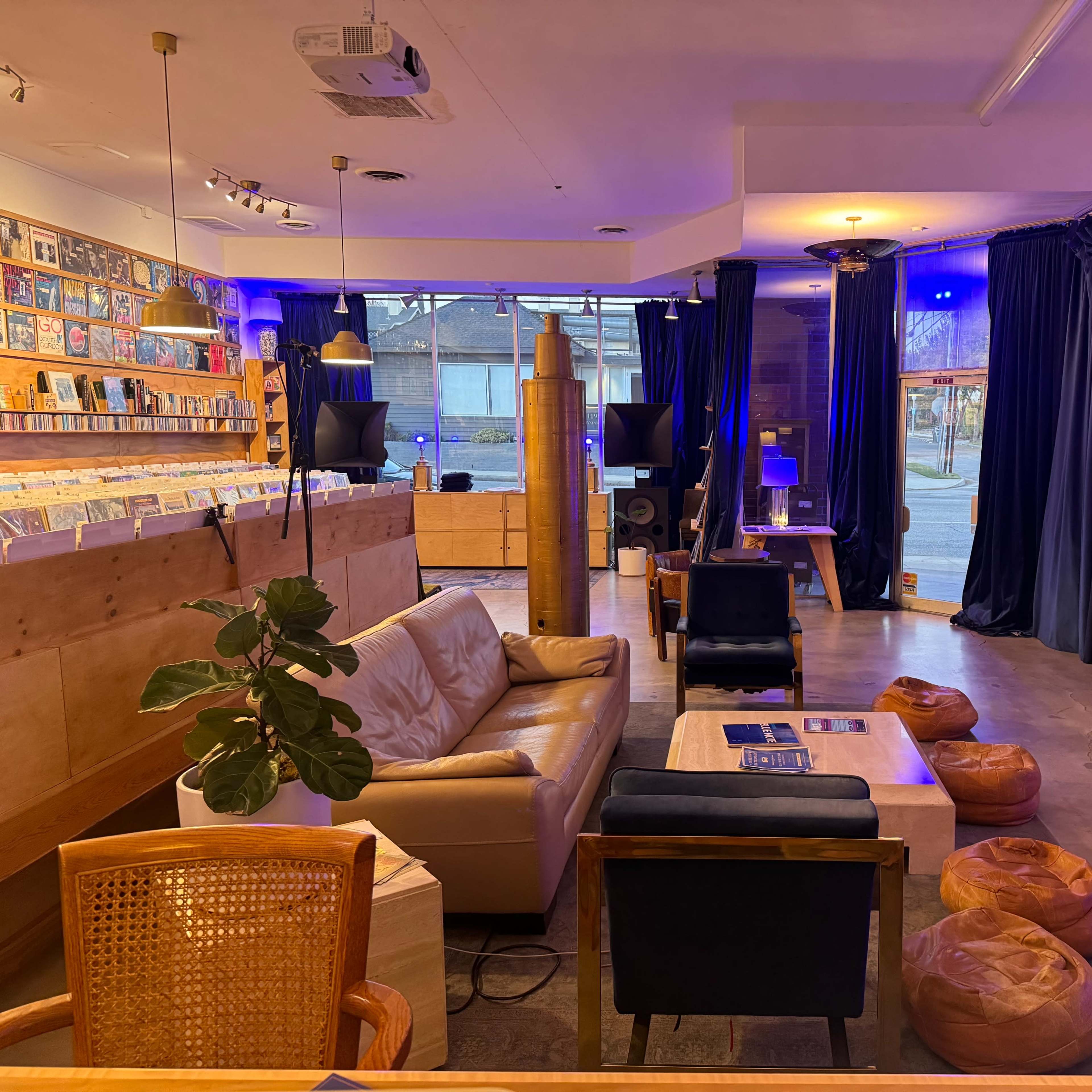 Record store and live performance event space/venue, baby grand piano, beautiful Image in Catalina Villas, Pasadena, CA