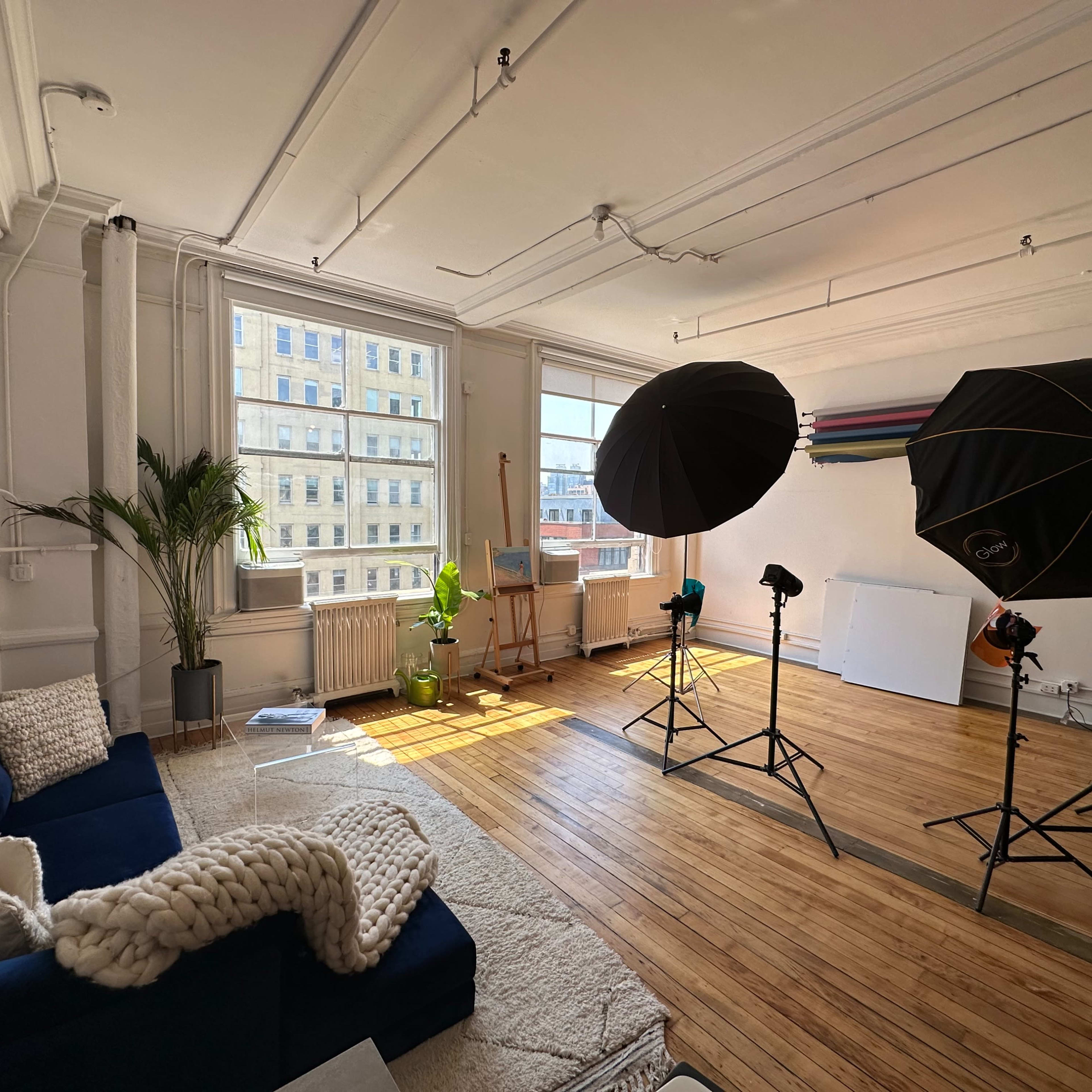 SoHo NoHo Fully Equipped Studio - with full south facing large windows Image in Lower Manhattan, New York, NY