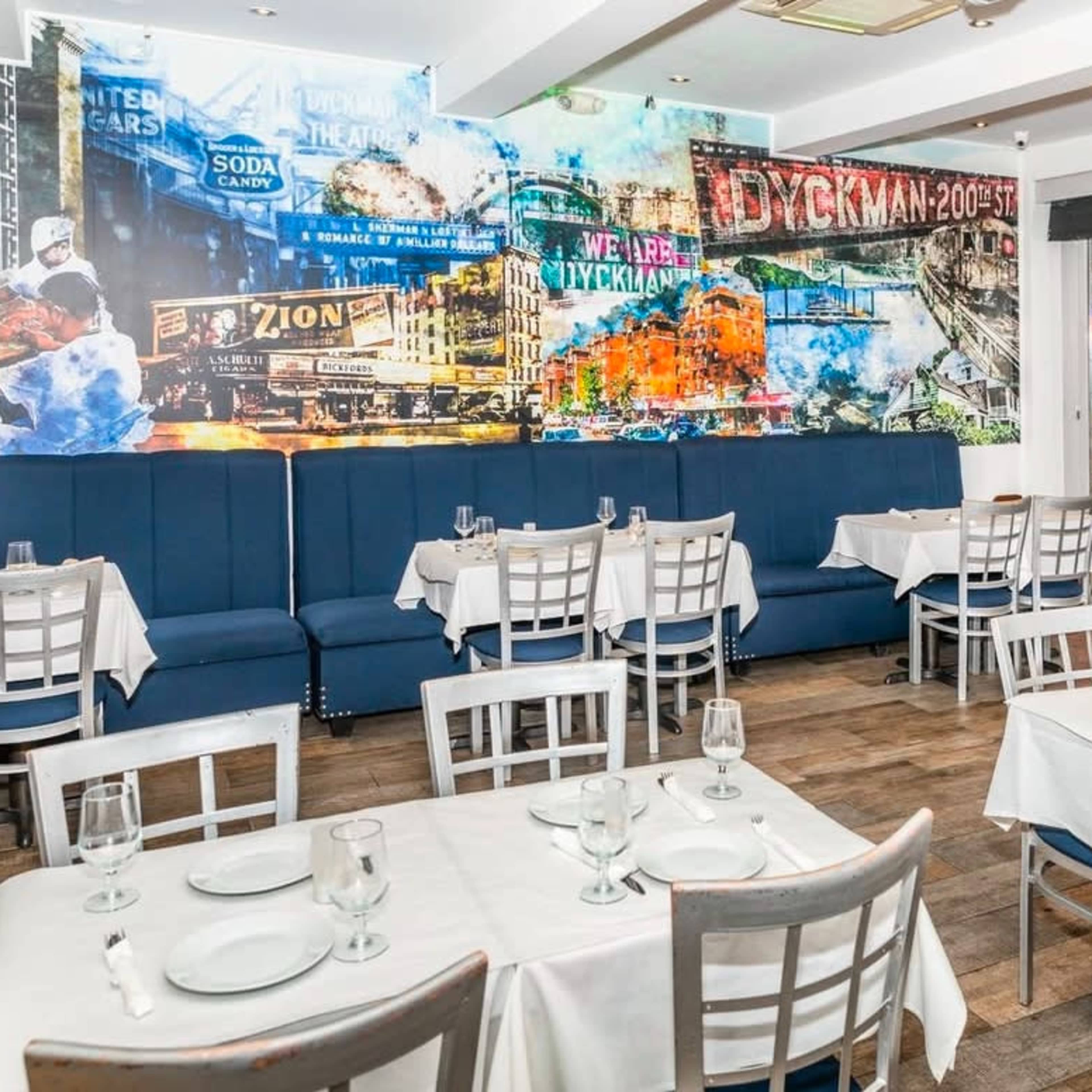 Festive uptown restaurant in the heart of Inwood Manhattan Image in Little Dominican Republic, New York, NY