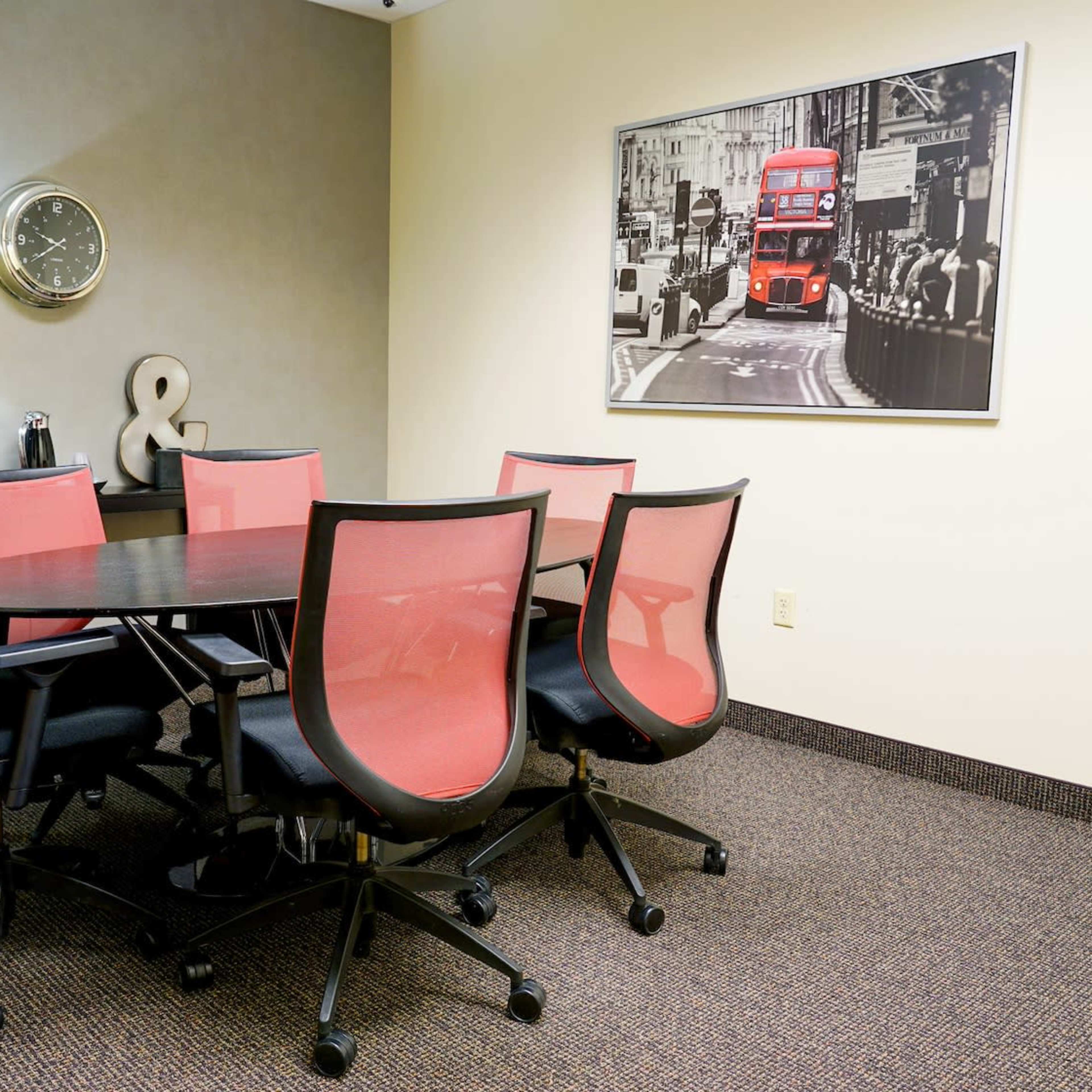 Executive, 6-Person Meeting Room w/ Great Amenities in Trinity Centre Image in Southwest Carrollton, Carrollton, TX