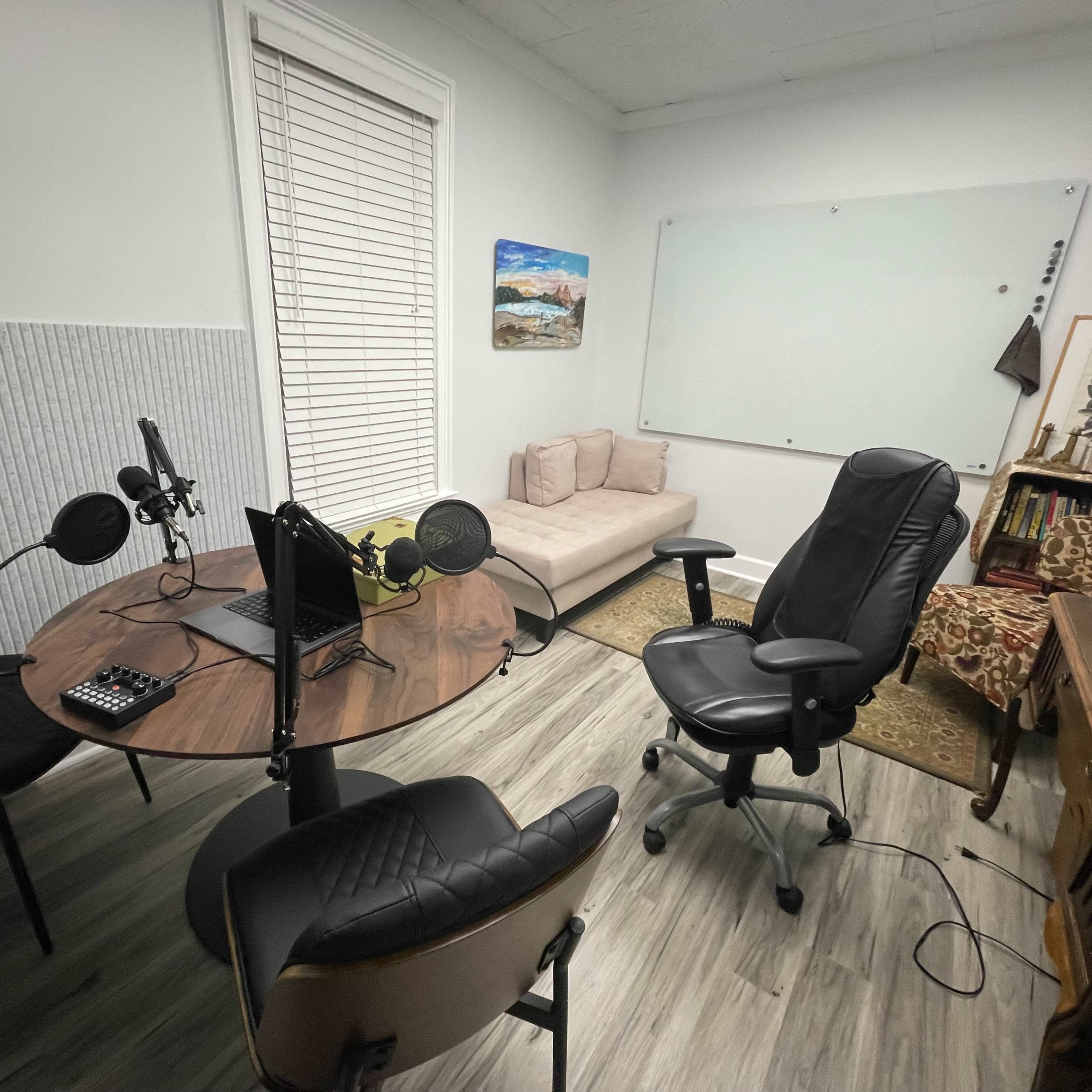 E Cobb Paper Mill Village Podcast Production Room Image in , Marietta, GA