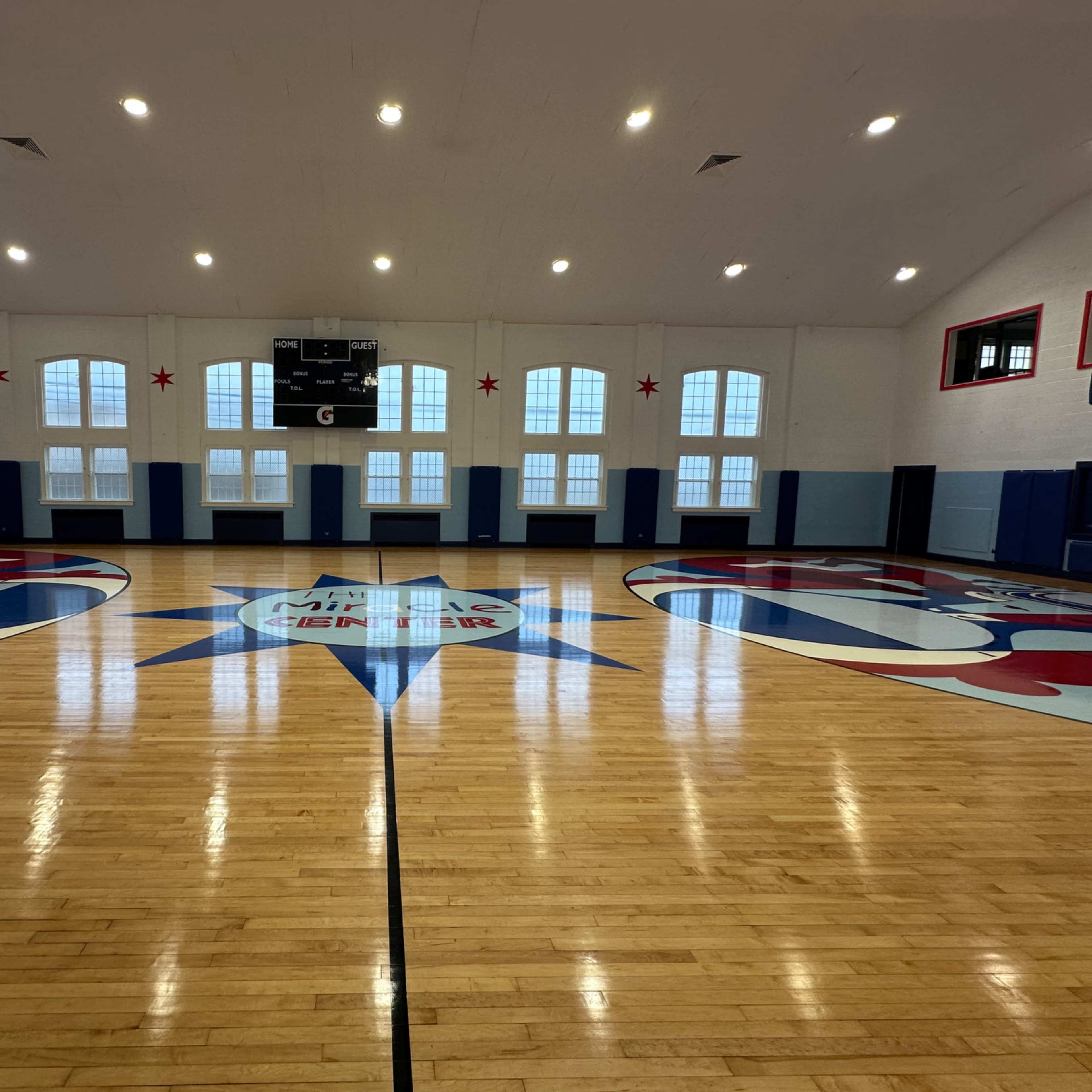 Custom-Designed Full Court Gym on the Northwest Side of Chicago Image in Chicago, Chicago, IL