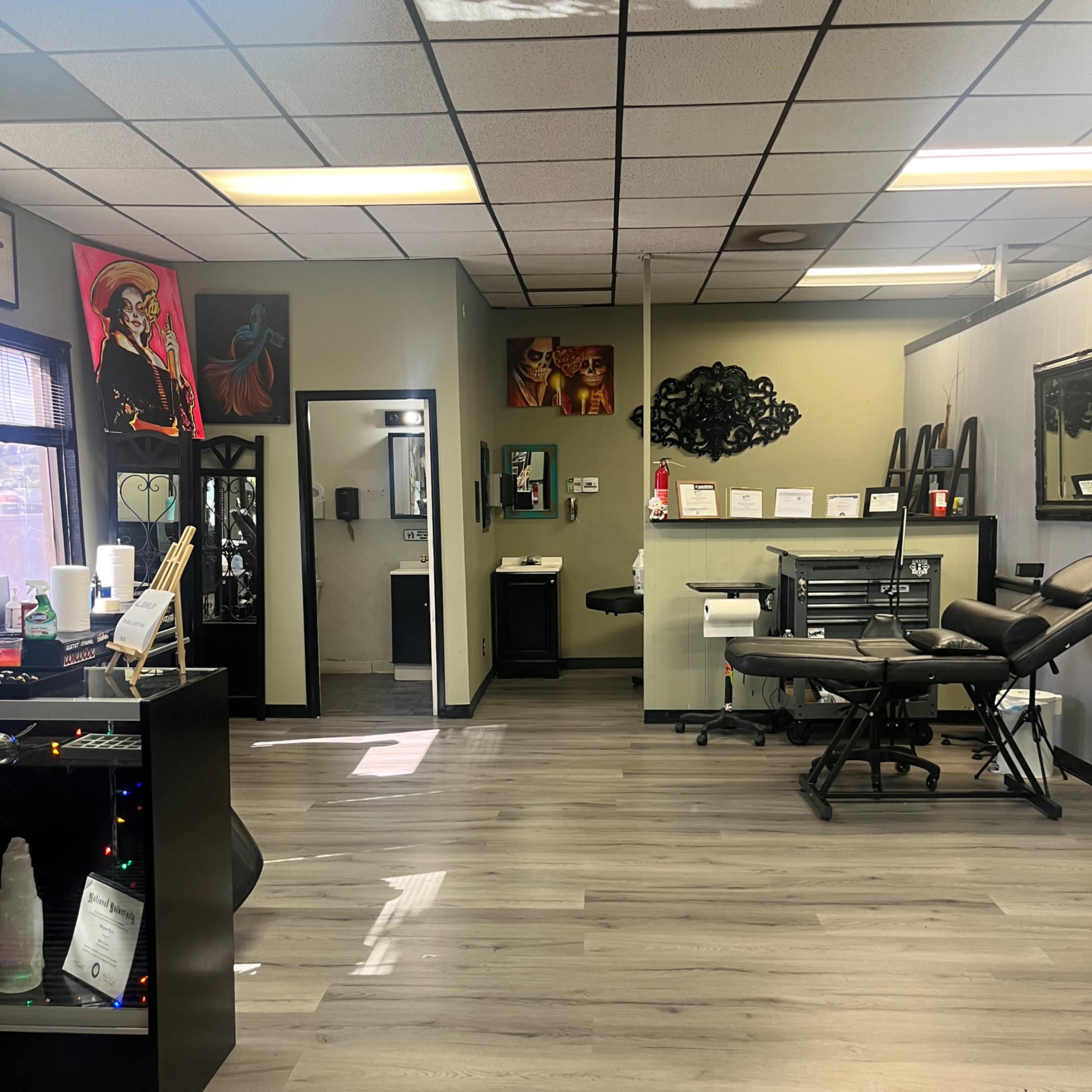 Artistic & Eclectic Tattoo Shop & Stations Available Image in Simi Valley, Simi Valley, CA
