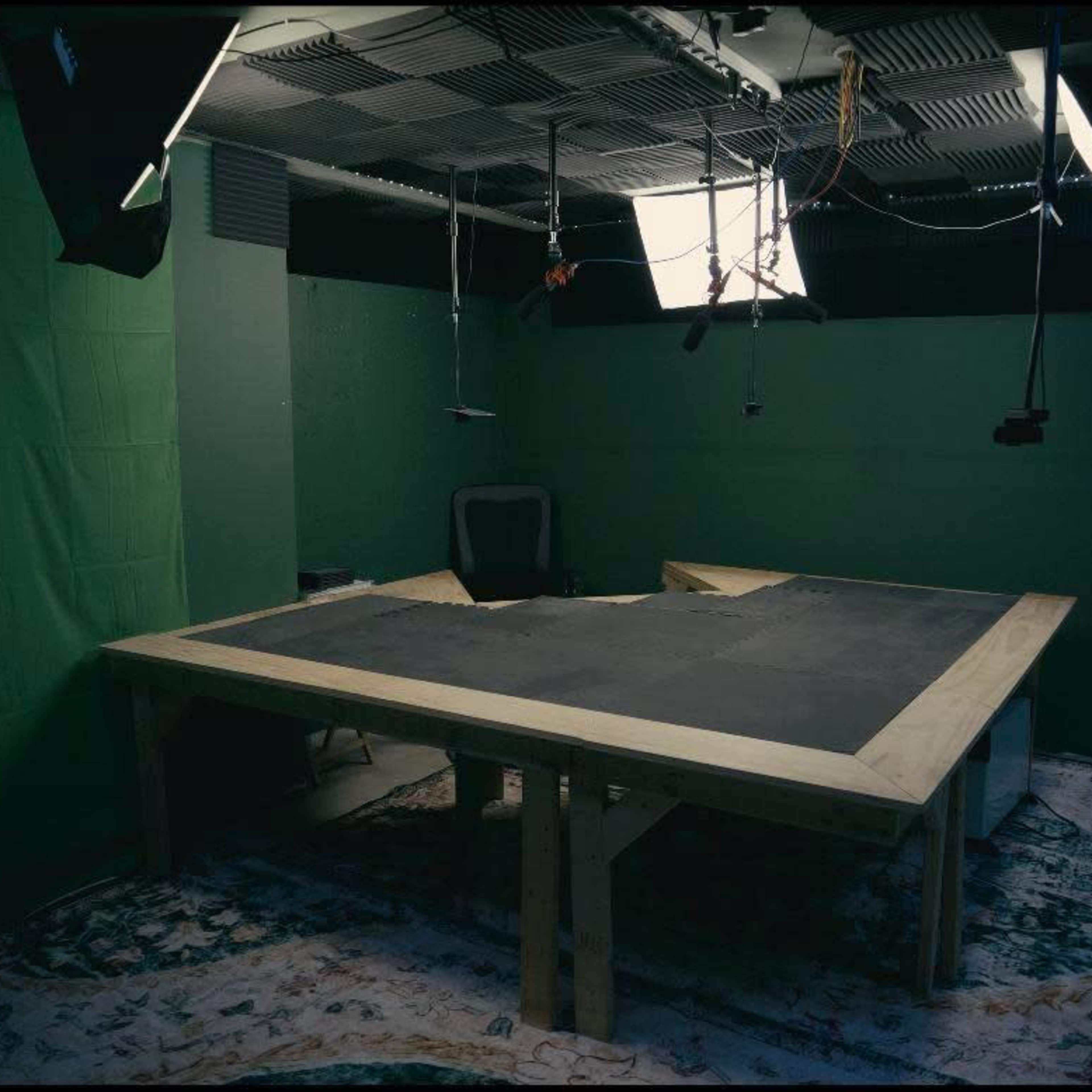 Large Podcast Space with Green Screens on Every Wall Image in , Jonesboro, GA