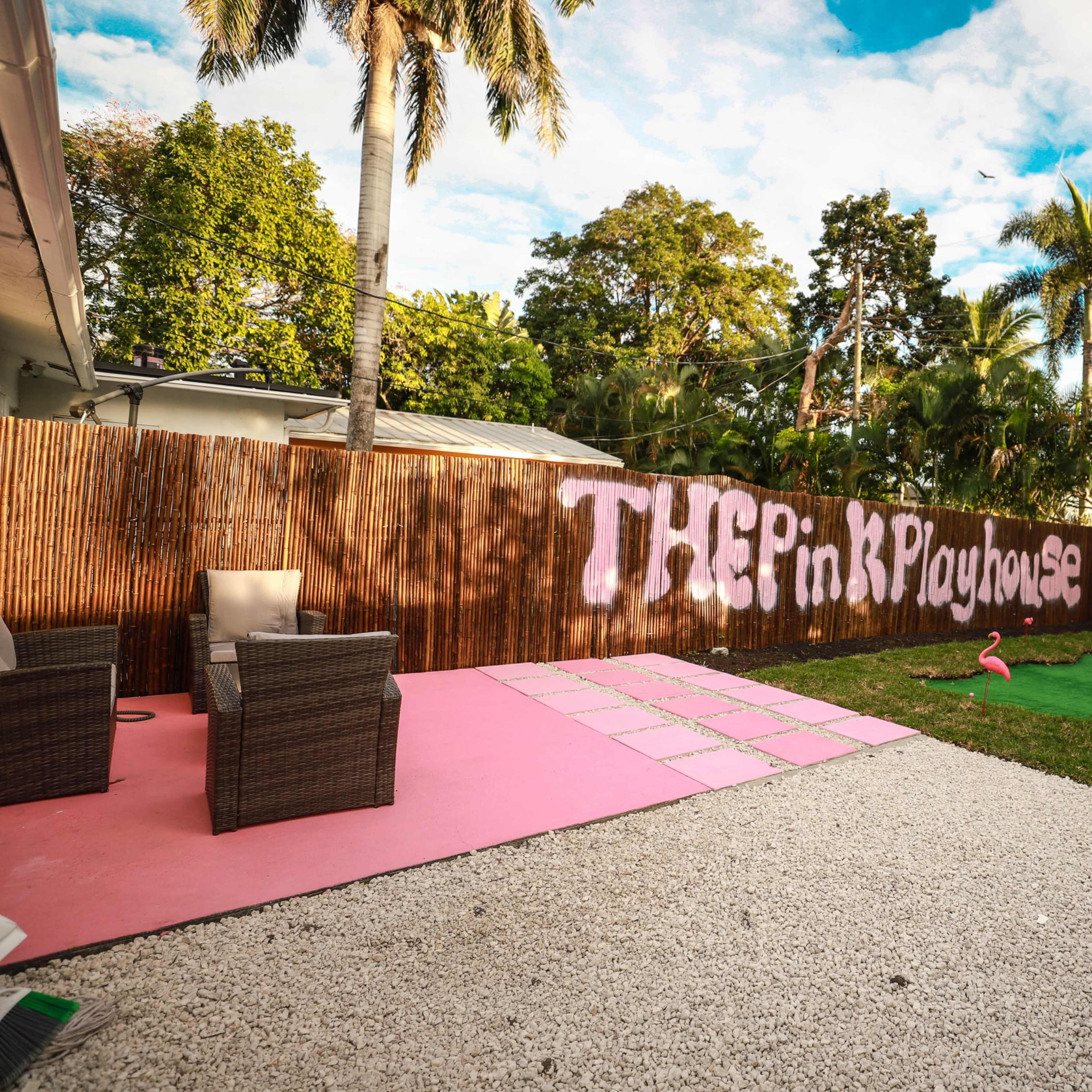 Vibrant Pink Playhouse for Photoshoots, Events, and Creative Projects Image in Edgewood, Fort Lauderdale, FL