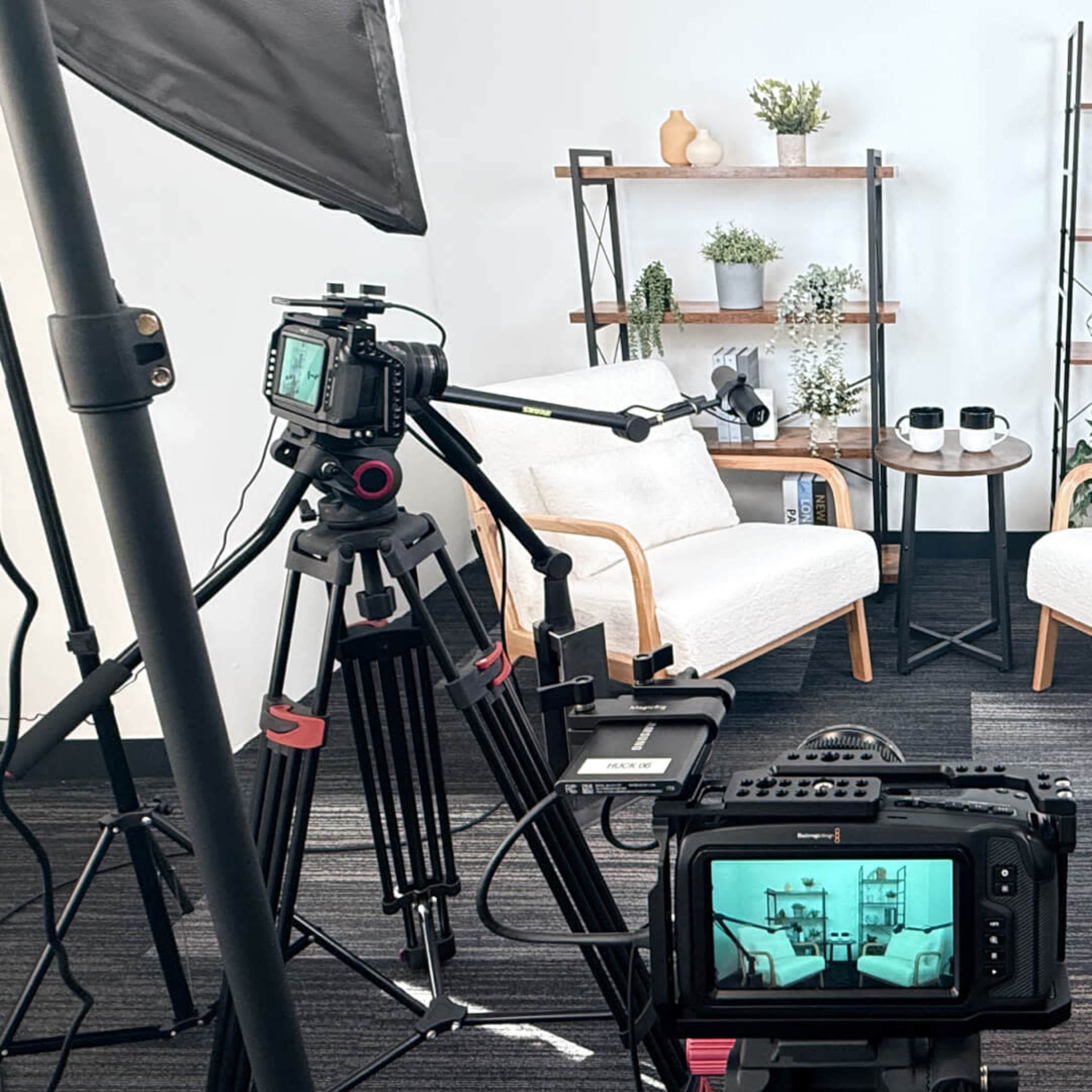 Podcast Studio Includes Cameras, Mics, Flat Fee (see description) Image in Century City, Los Angeles, CA