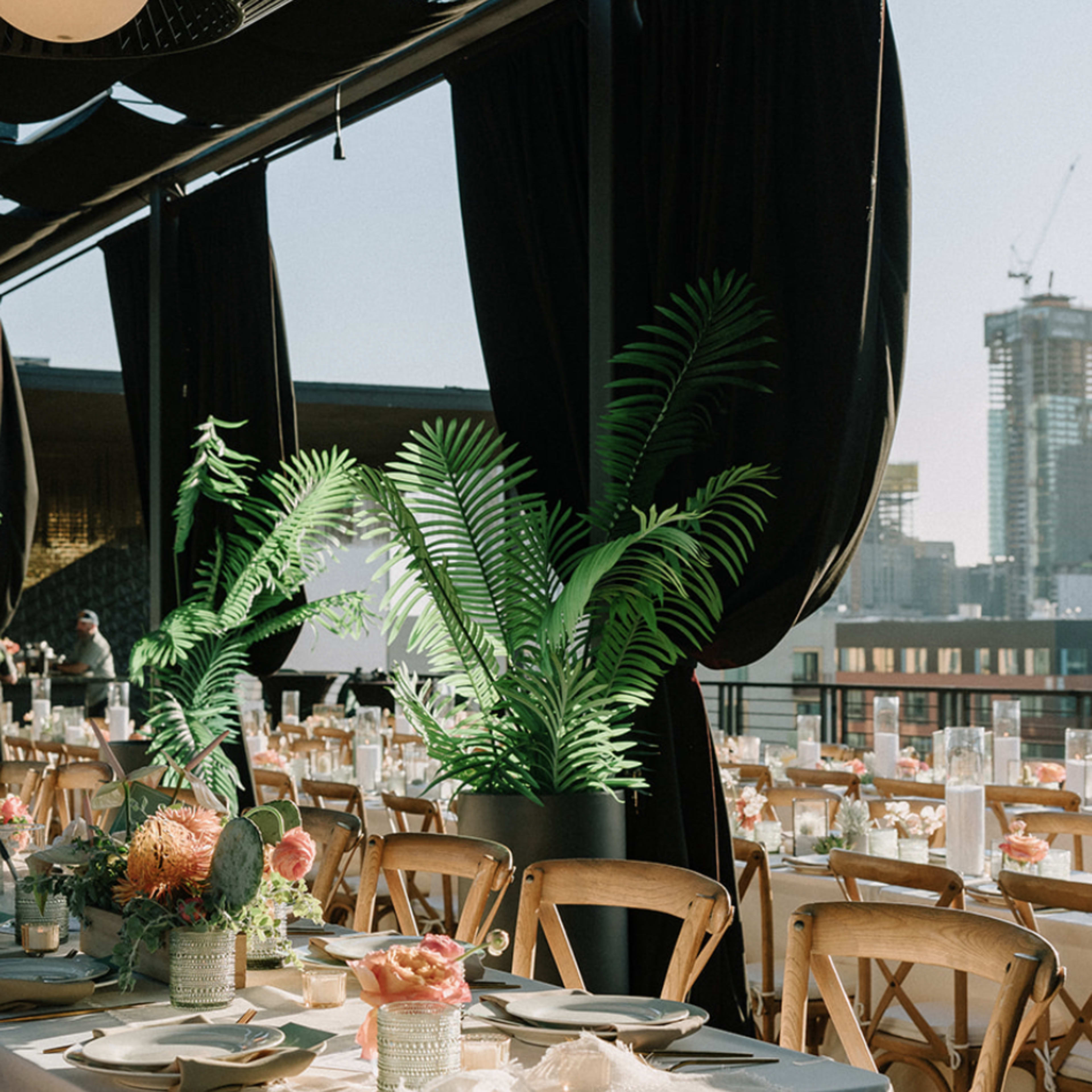 Downtown Roofdeck Event Space with Skyline View Image in East Cesar Chavez, Austin, TX