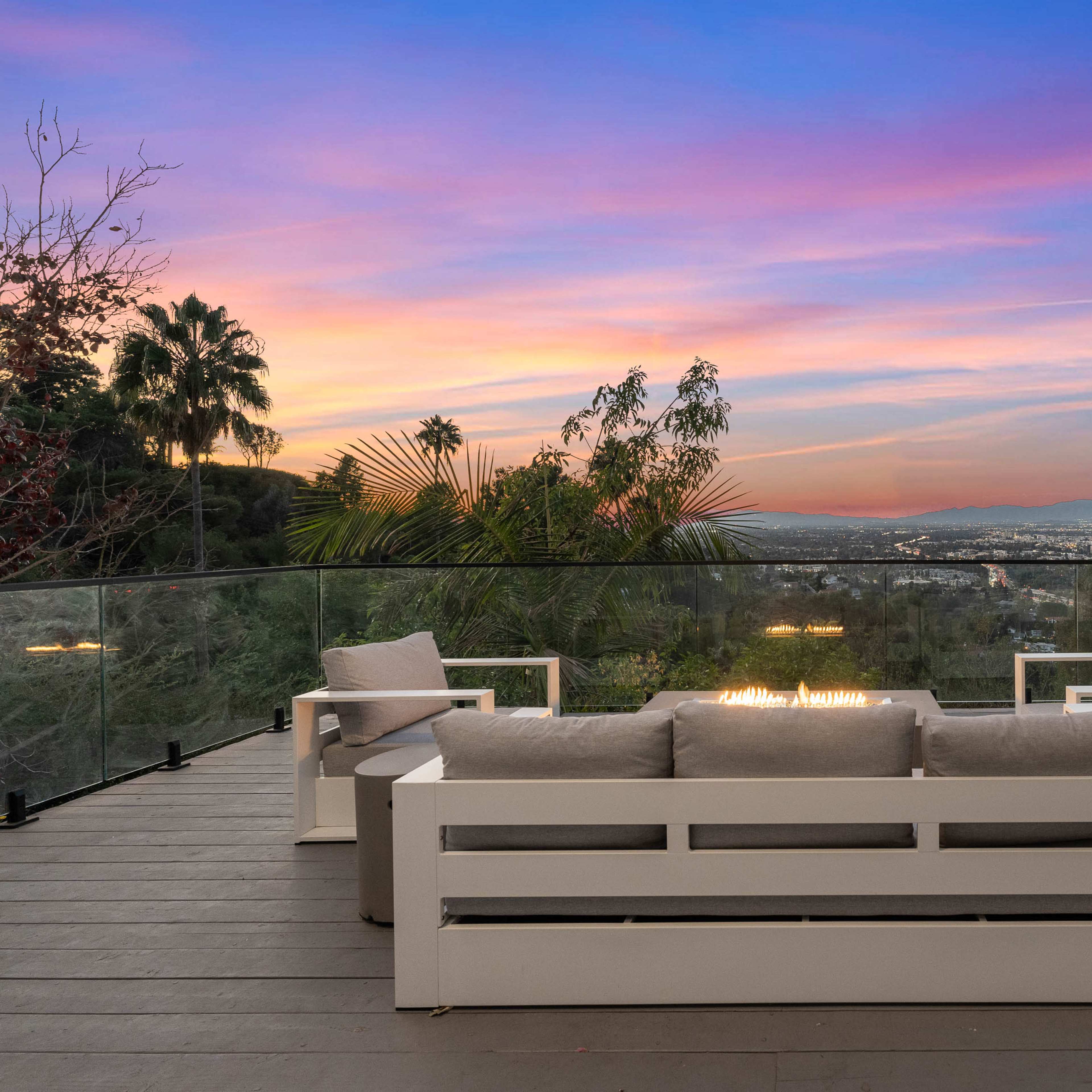 Hollywood Hills Patio with Breathtaking View Image in Studio City, Los Angeles, CA