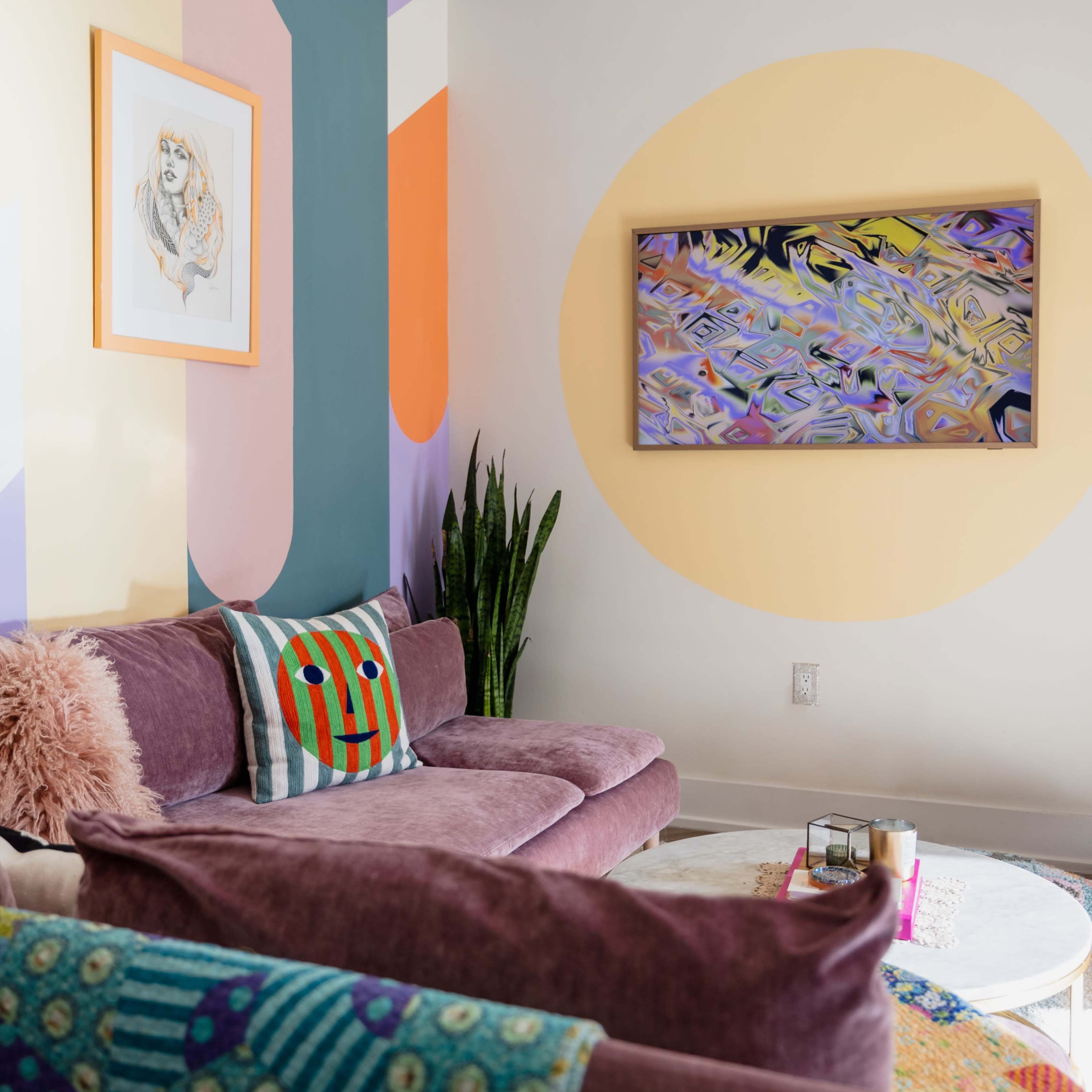Vibrant, Colorful Apartment for Photo & Video Shoots, Events, and Wedding Prep Image in The Waterfront, Jersey City, NJ