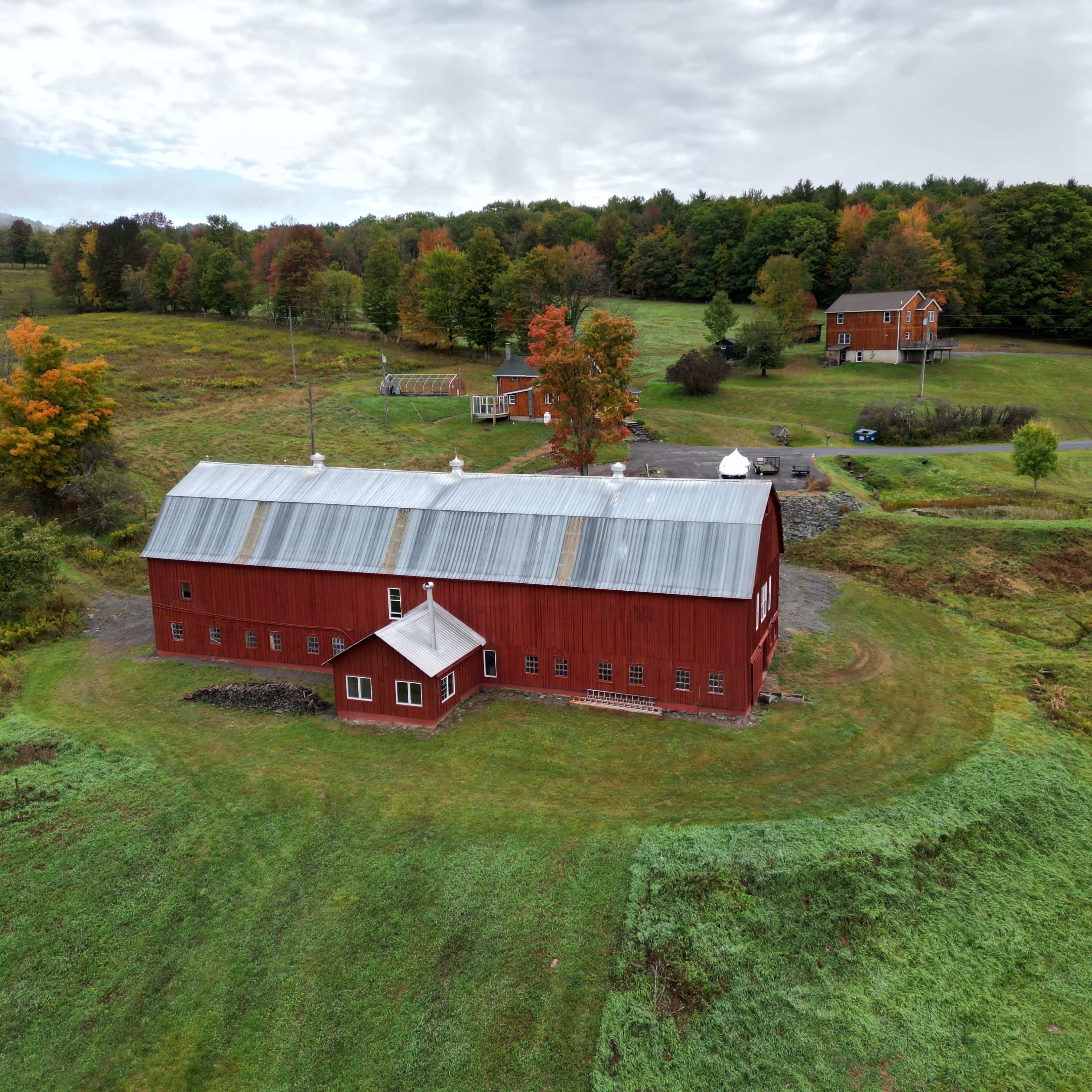 Your Own Barn and Mountain Range Image in Lexington, Prattsville, NY