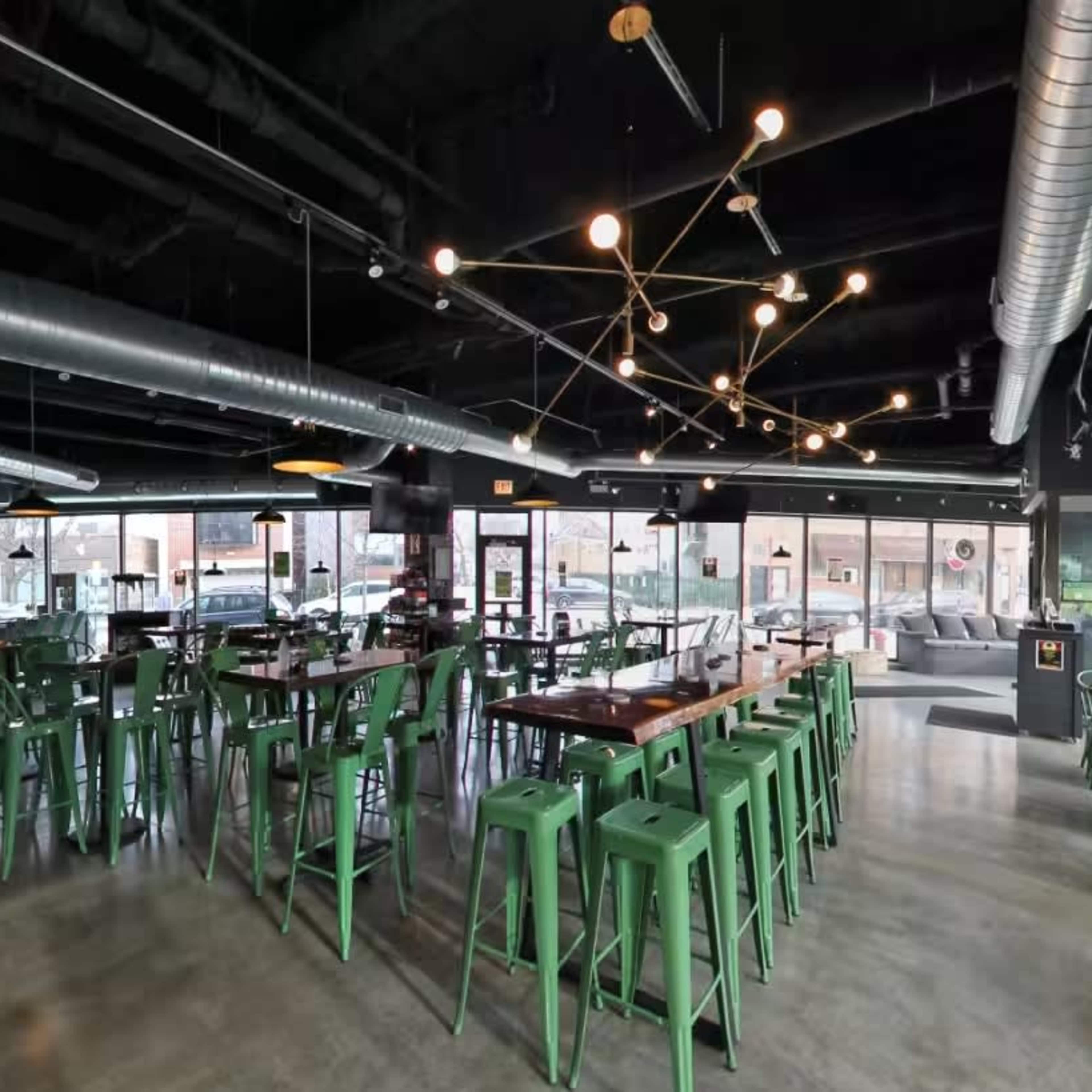 Logan Square Self-Pour Taproom with Industrial Open Concept Image in Logan Square, Chicago, IL