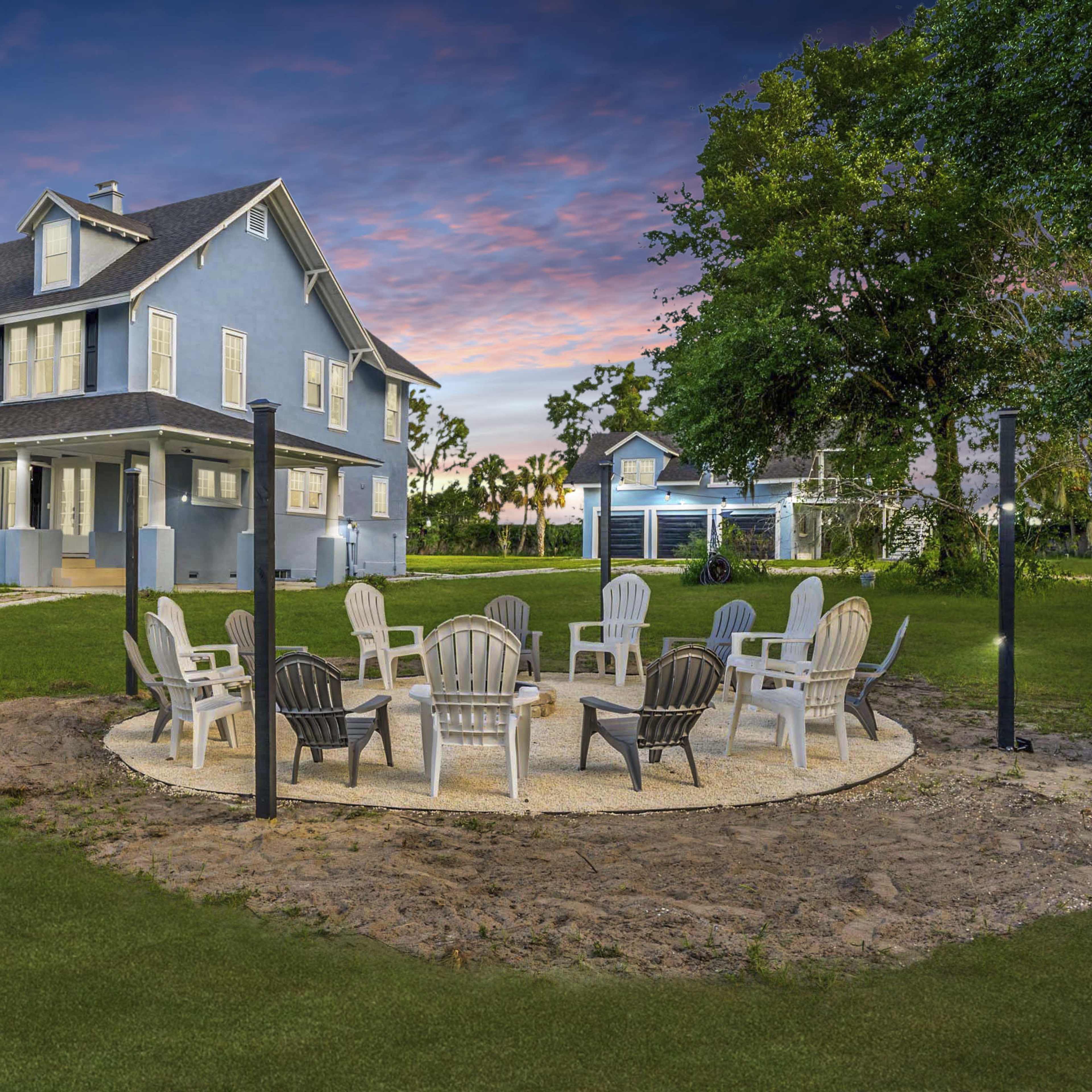 lakefront setting; historic country manor; storybook. Image in Silver Lake, Leesburg, FL
