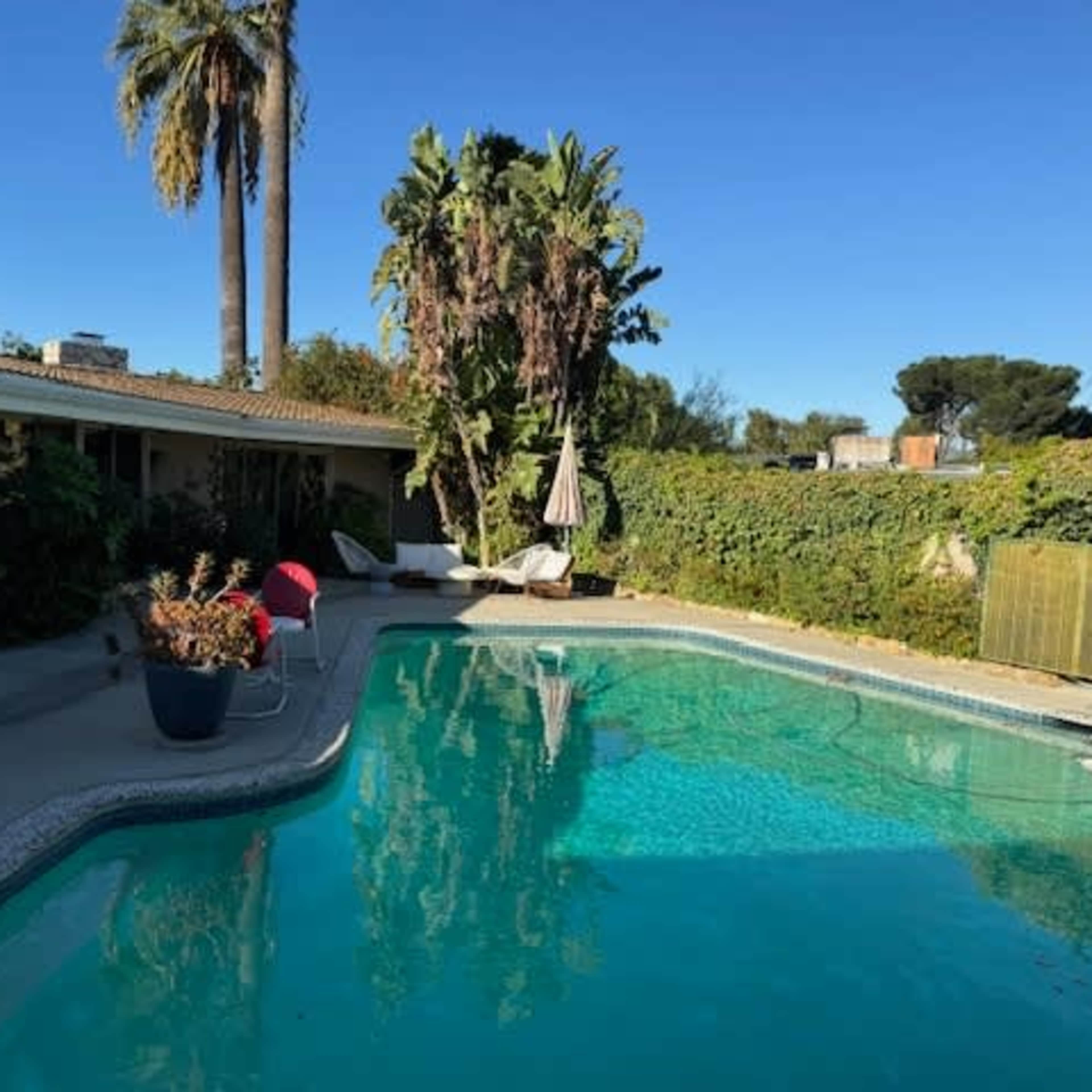 Mid-Century home with Pool. Vintage Gem. Image in Northridge, Los Angeles, CA