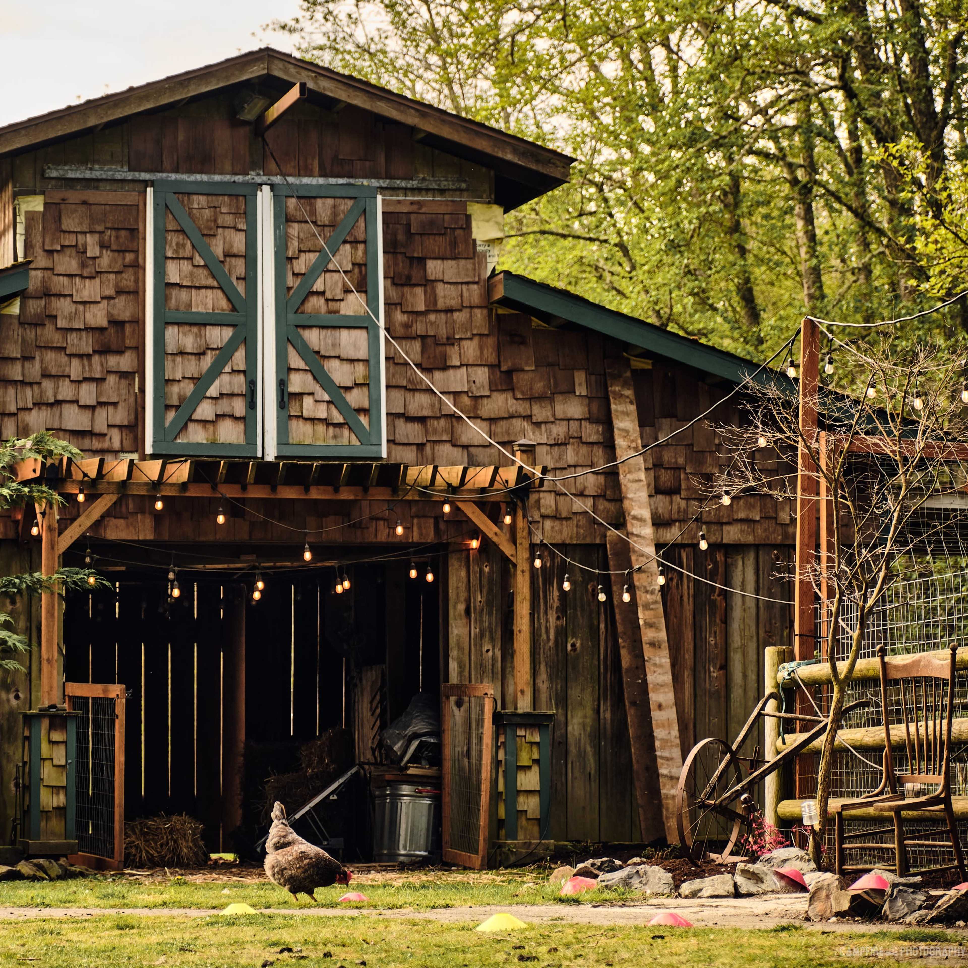 A whimsical, storybook hobby farm with views of the valley and mountains Image in Stimson Crossing, Marysville, WA