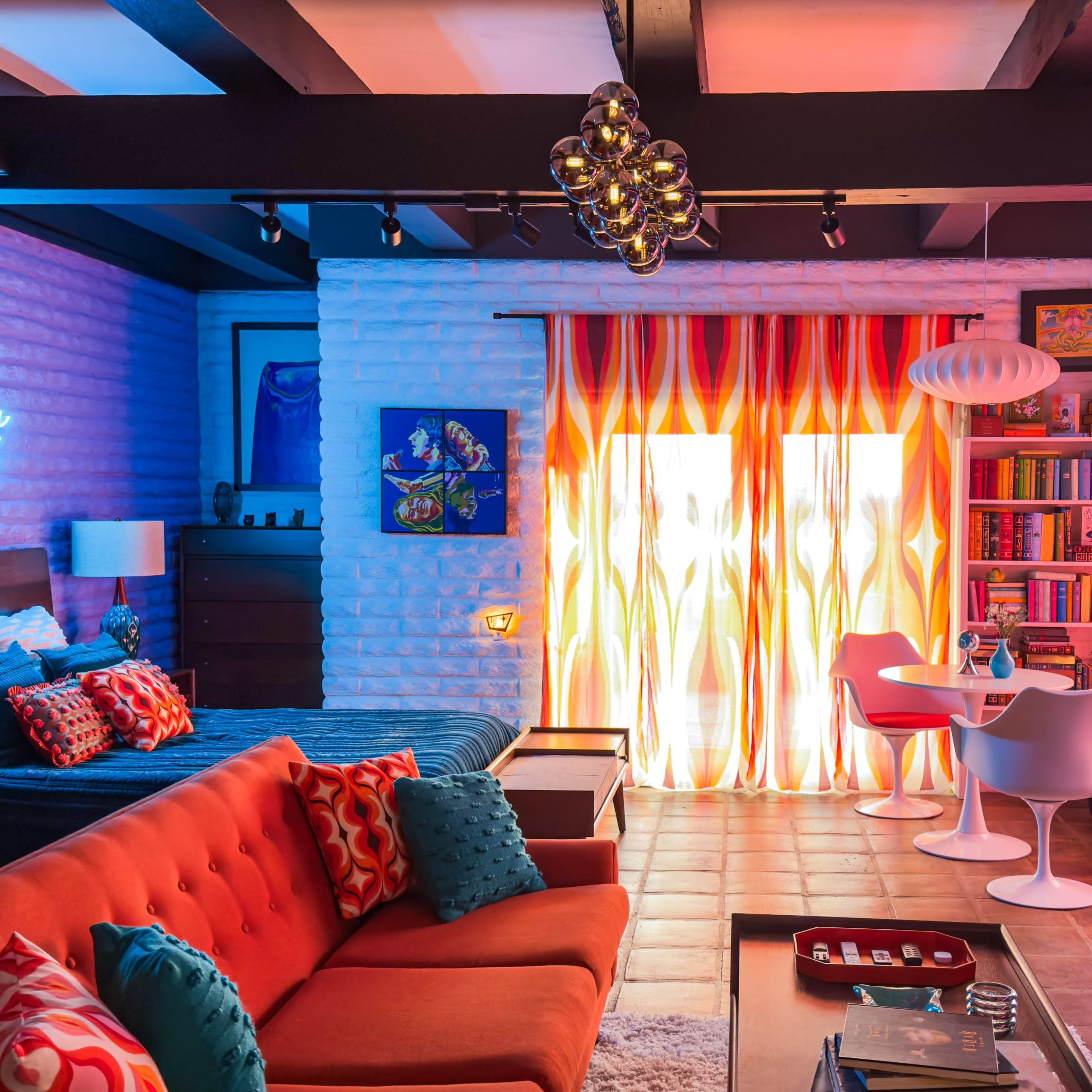 60s/70s Mid-Century Modern Groovy Psychedelic Studio Image in Hidden Meadows, Escondido, CA