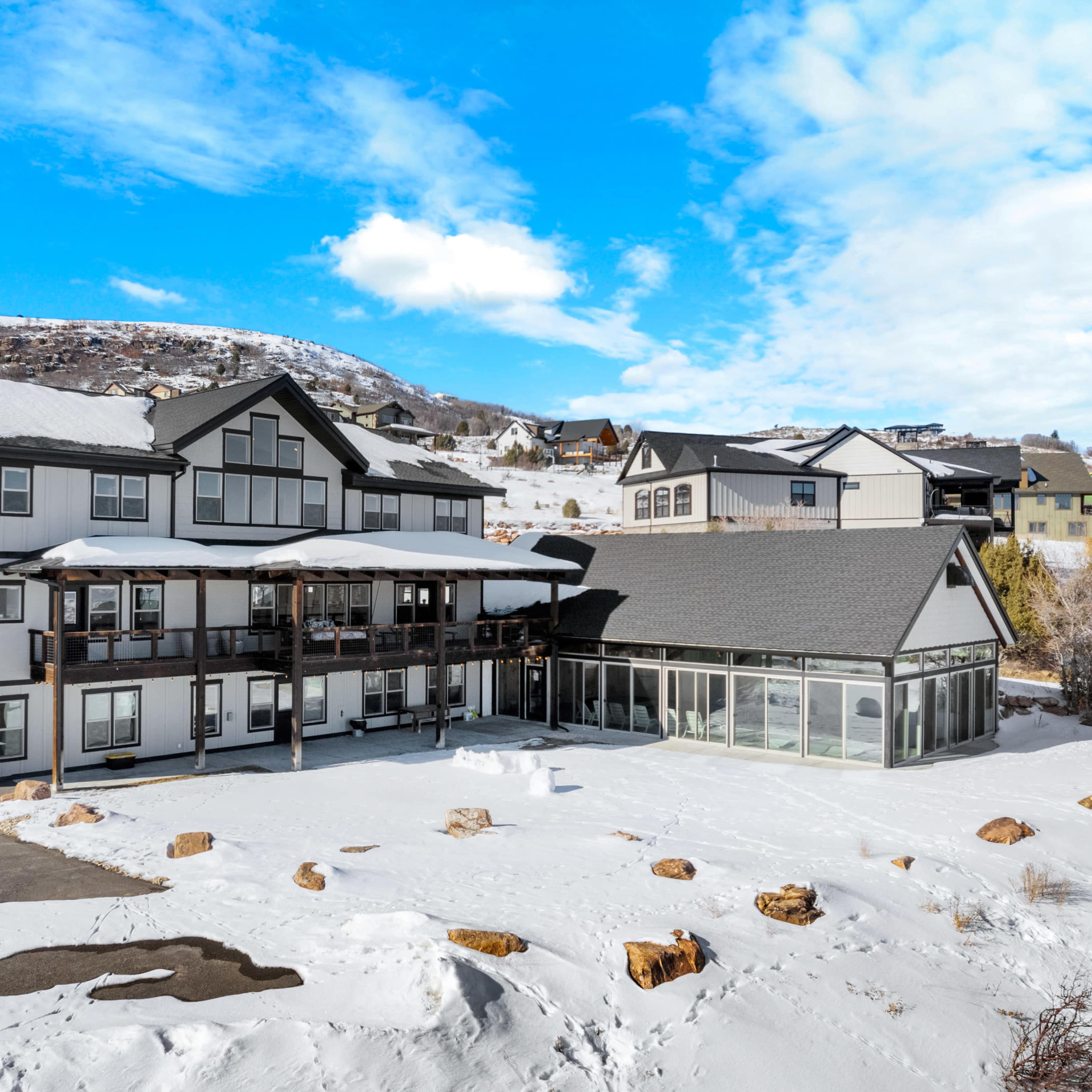 A Luxury Lodge- sleeps 52- Large Group Rental/ retreat at Bear Lake indoor pool Image in Garden City, Garden City, UT