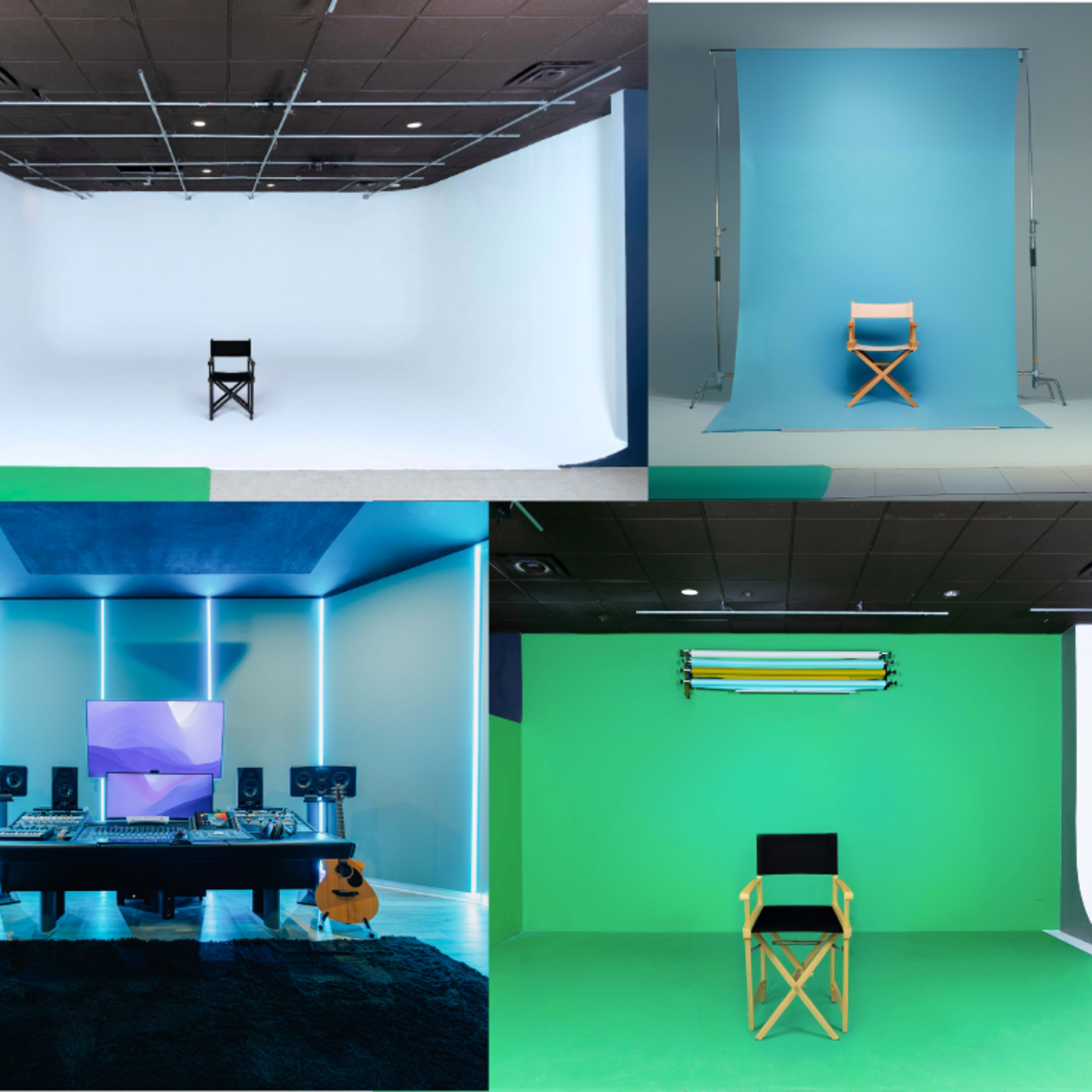 White Cyc, Green Screen, Recording Studio | 2400sqft. A/C Image in , West Palm Beach, FL