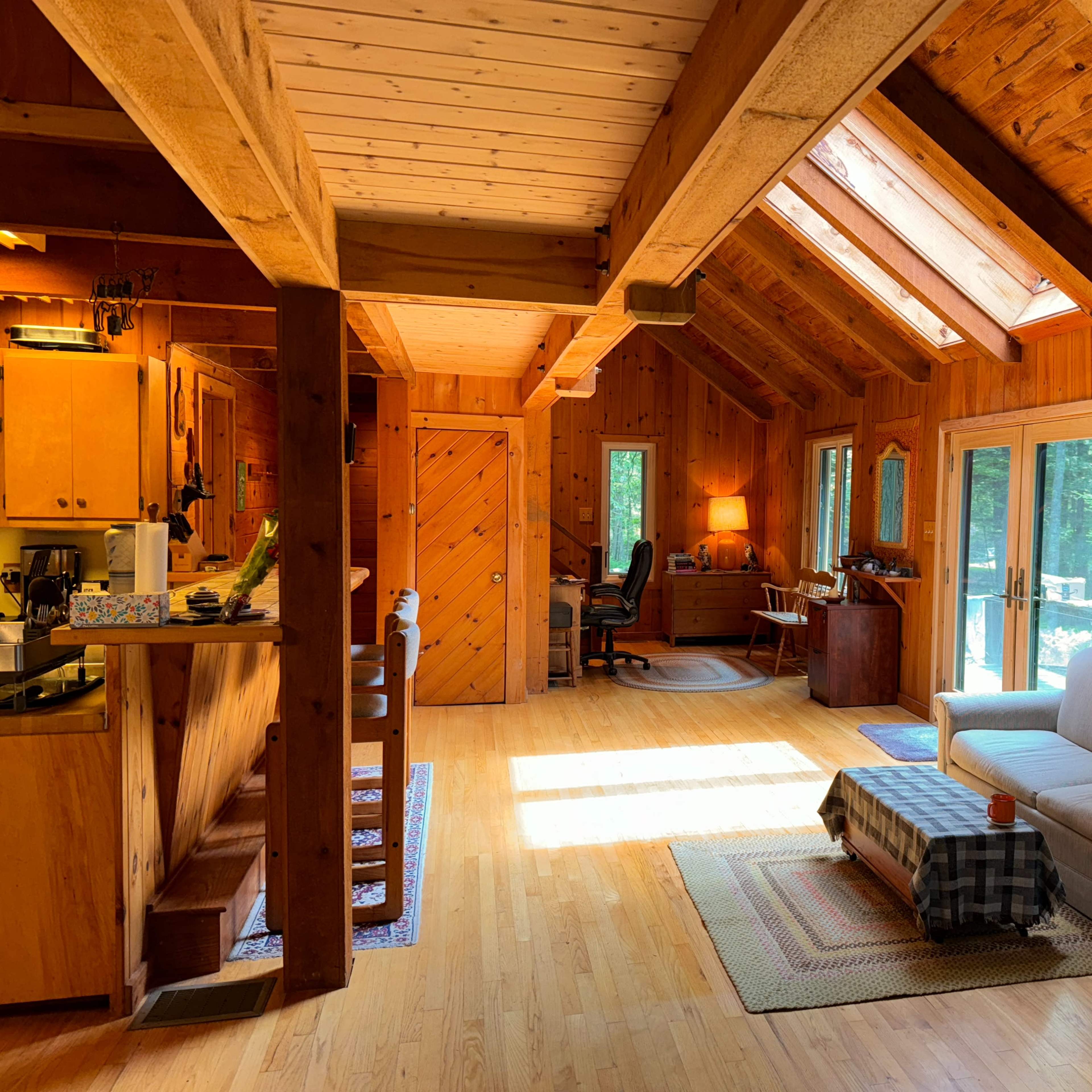 Adirondack Mountains House with Patio, Gazebo, Lake View and Tennis Court Image in Long Lake, Long Lake, NY