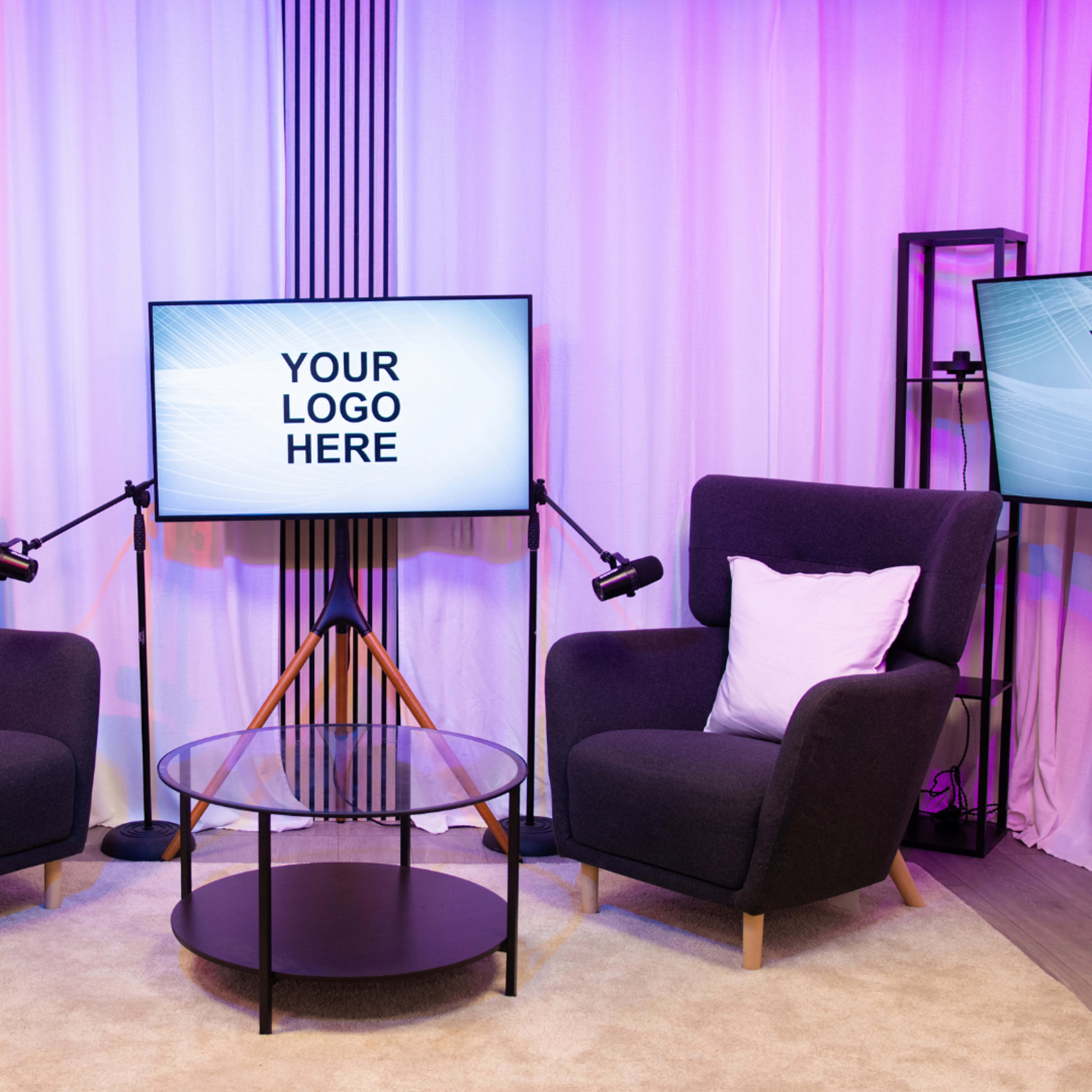 All-Inclusive Podcast Recording Studio Image in Royal Docks, London, England