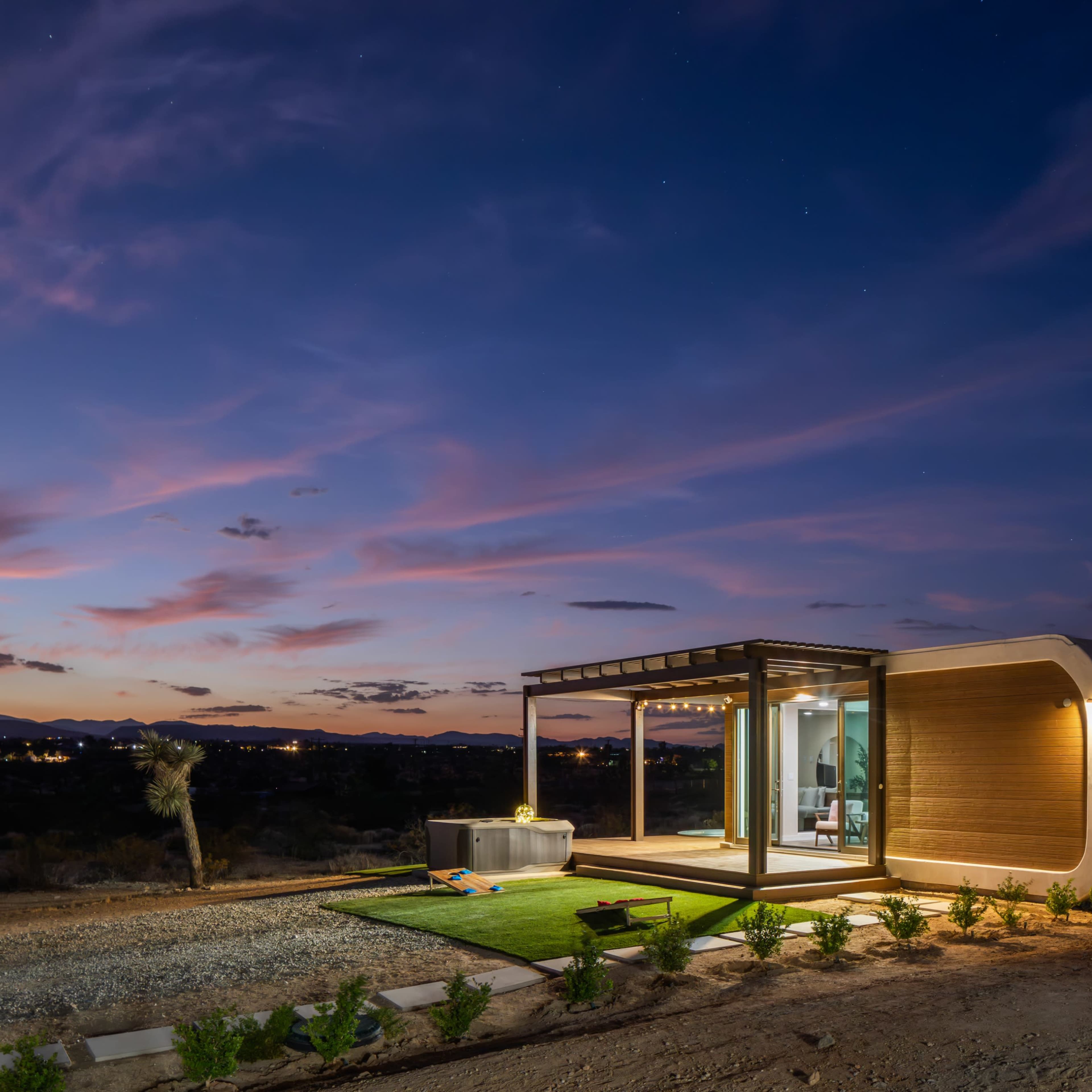 3D-Printed Tiny Homes w/ Spa & Pool Image in , Yucca Valley, CA