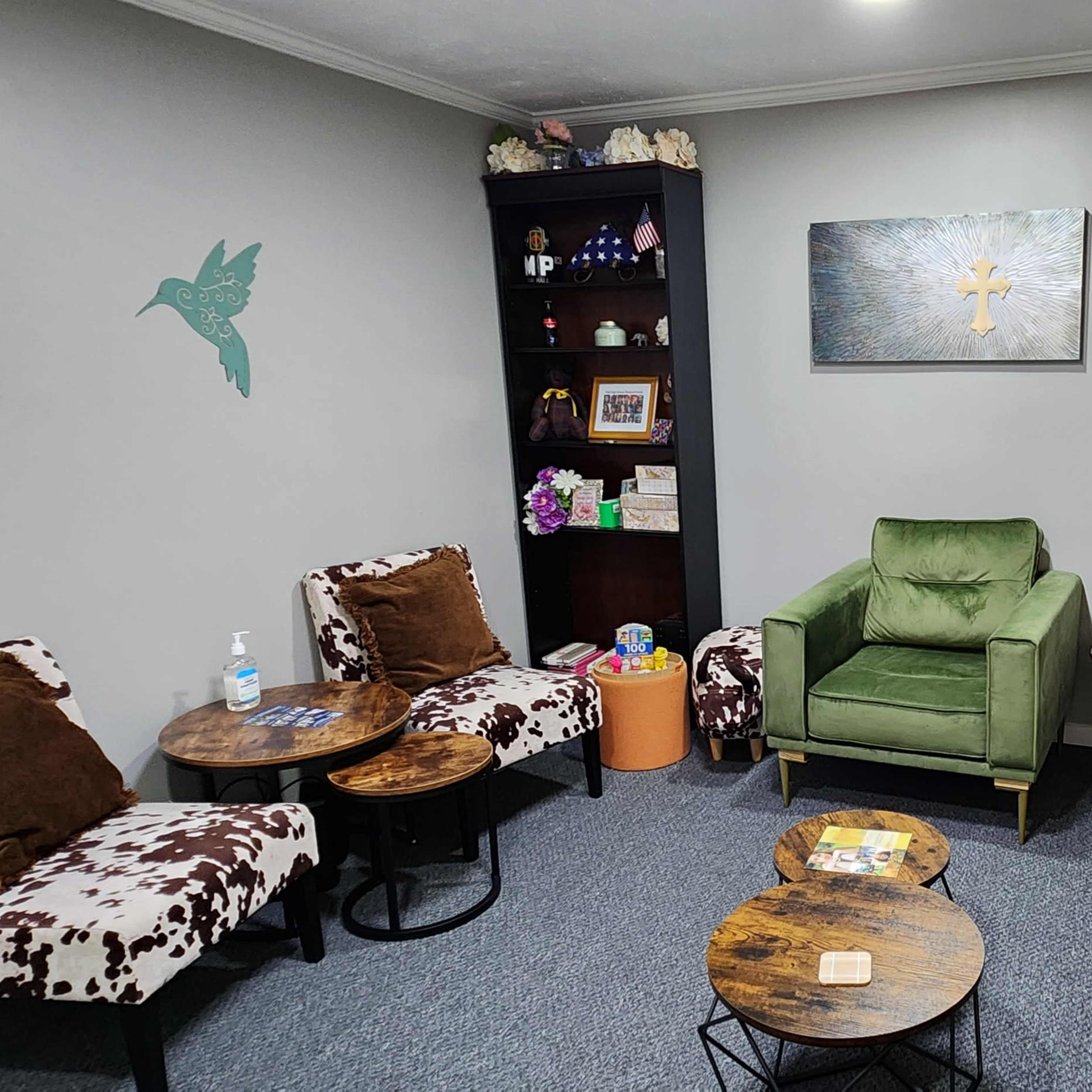 Centrally located cozy meeting room Image in Douglas Byrd, Fayetteville, NC
