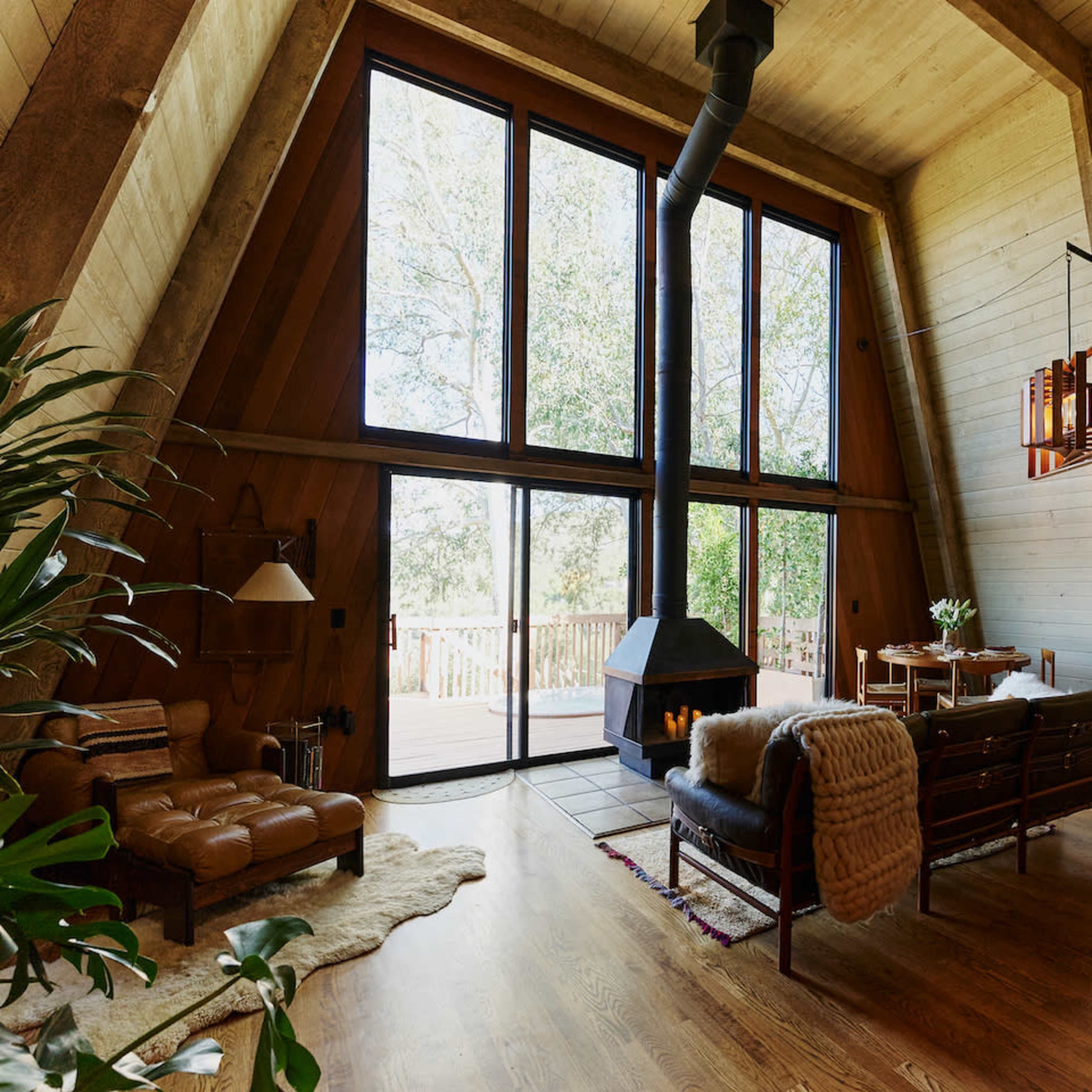 The Topanga A-Frame, A Heavenly View Image in Fernwood, Los Angeles County, CA