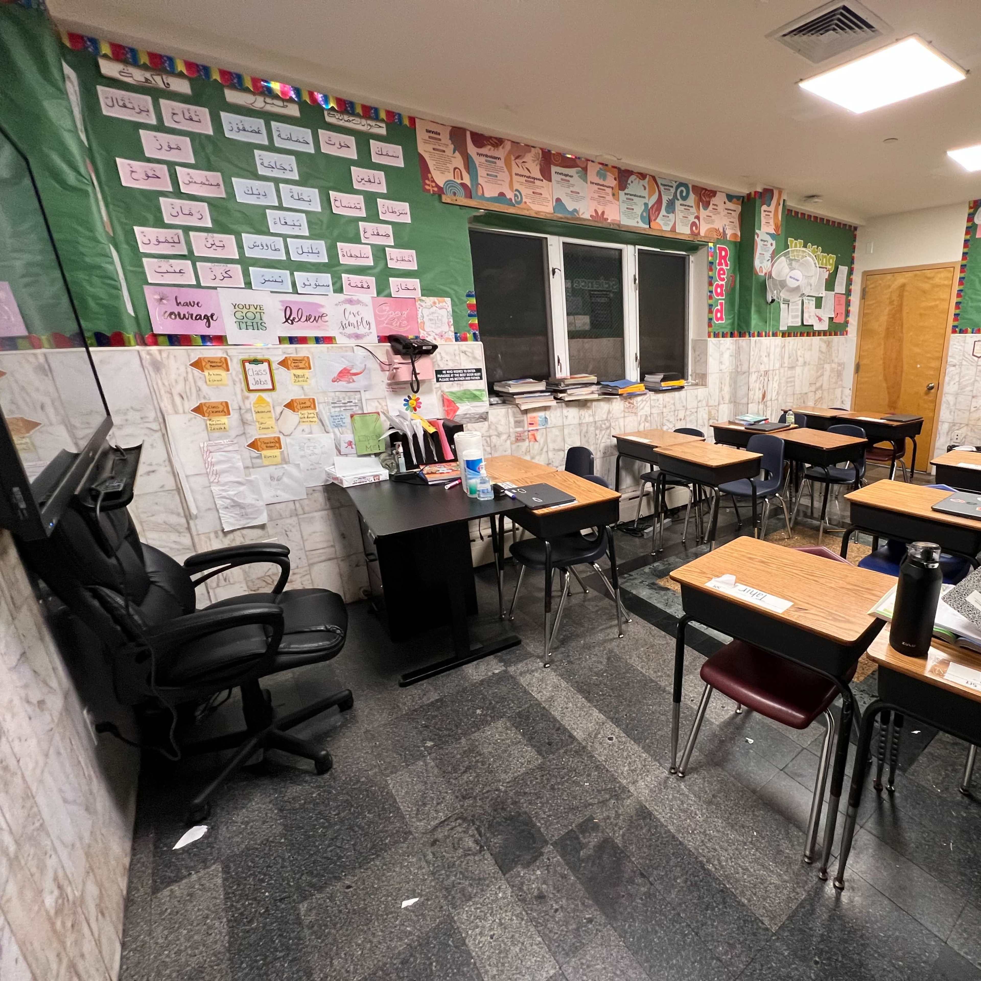 Entire school building with classrooms and gym near Downtown Flushing Image in Flushing, Queens County, NY