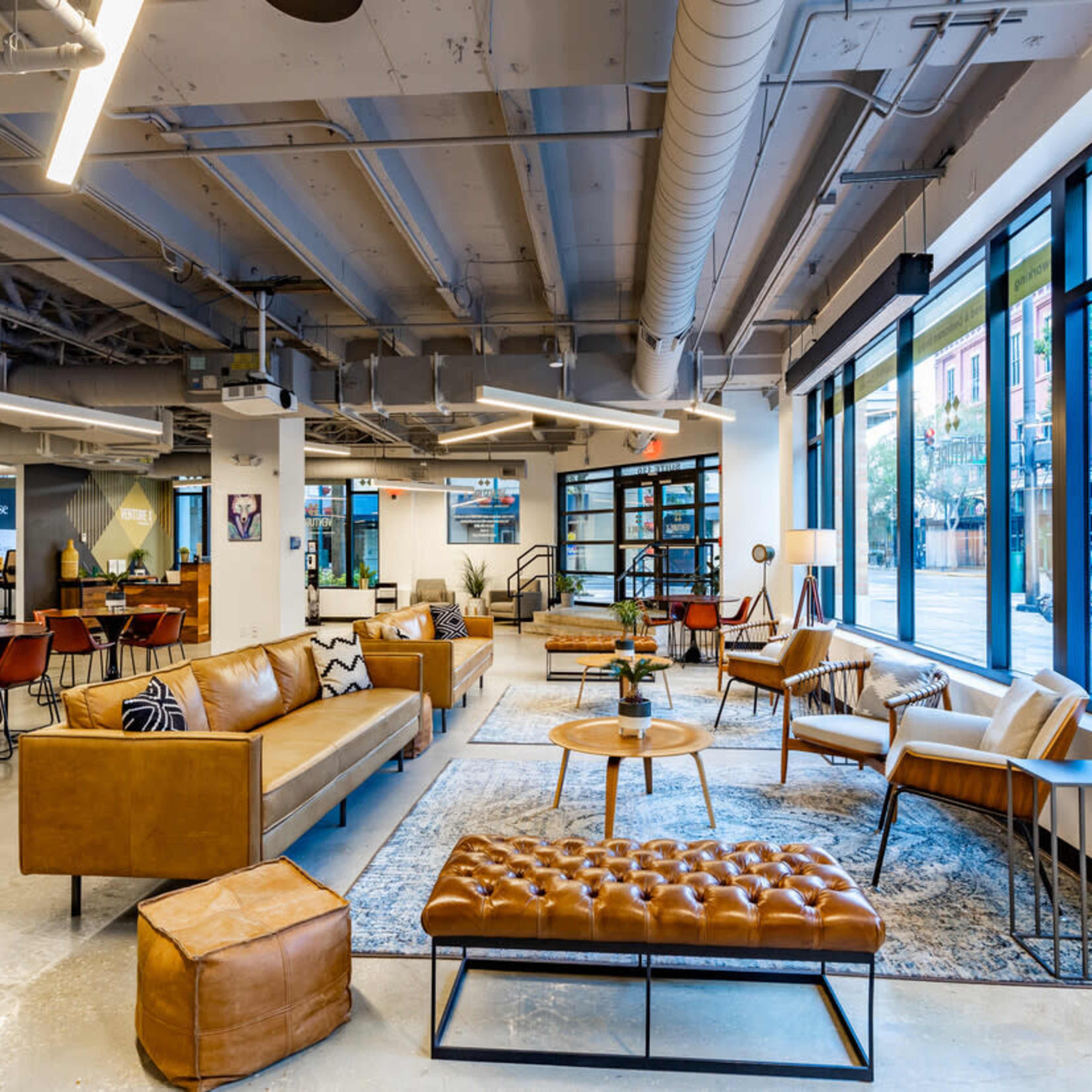 Lounge Event Space in Co-working Facility Image in Northeast Orlando, Orlando, FL