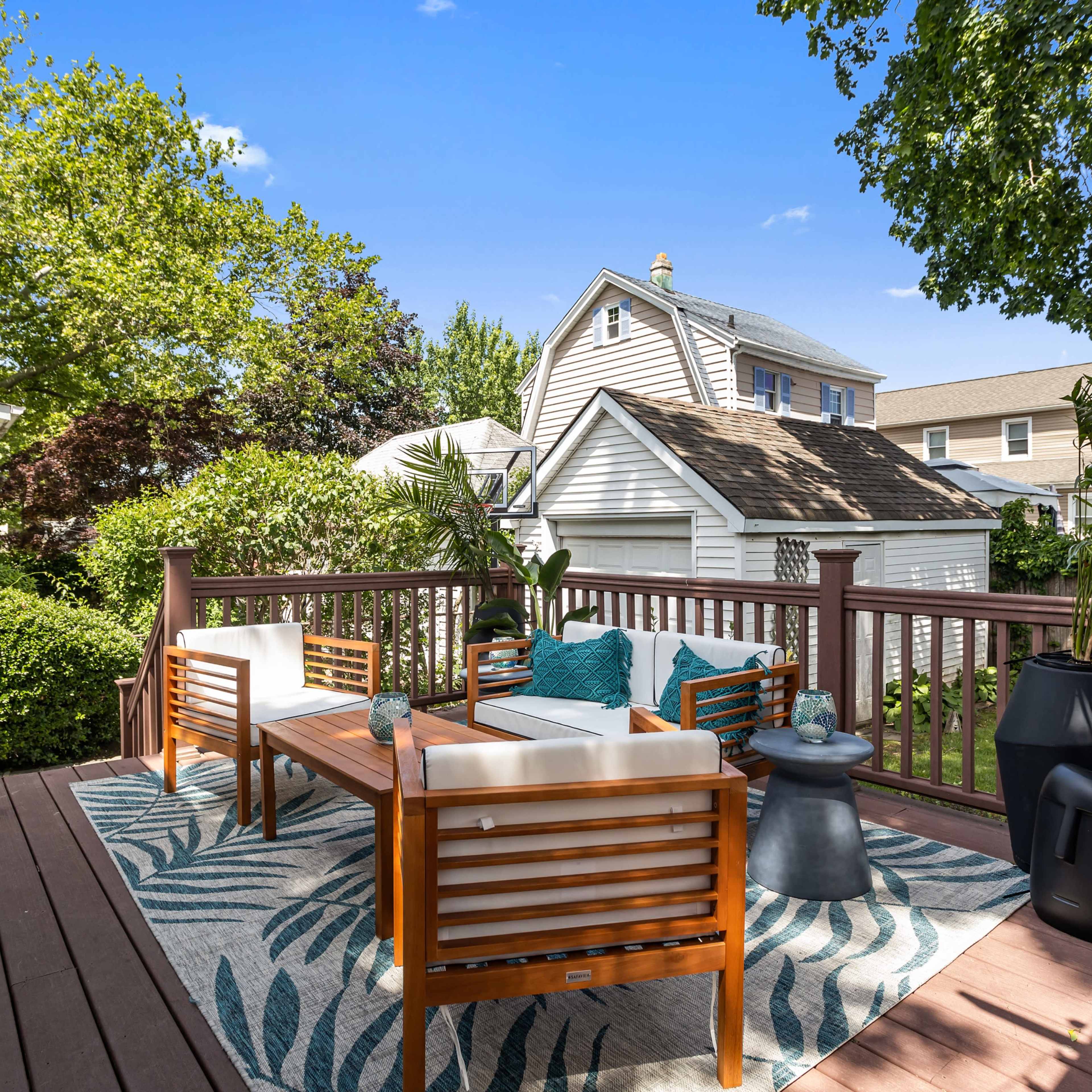 Production-Ready Outdoor Lounge with Garage Studio Space | Long Island Meets Queens Image in Hempstead, Valley Stream, NY