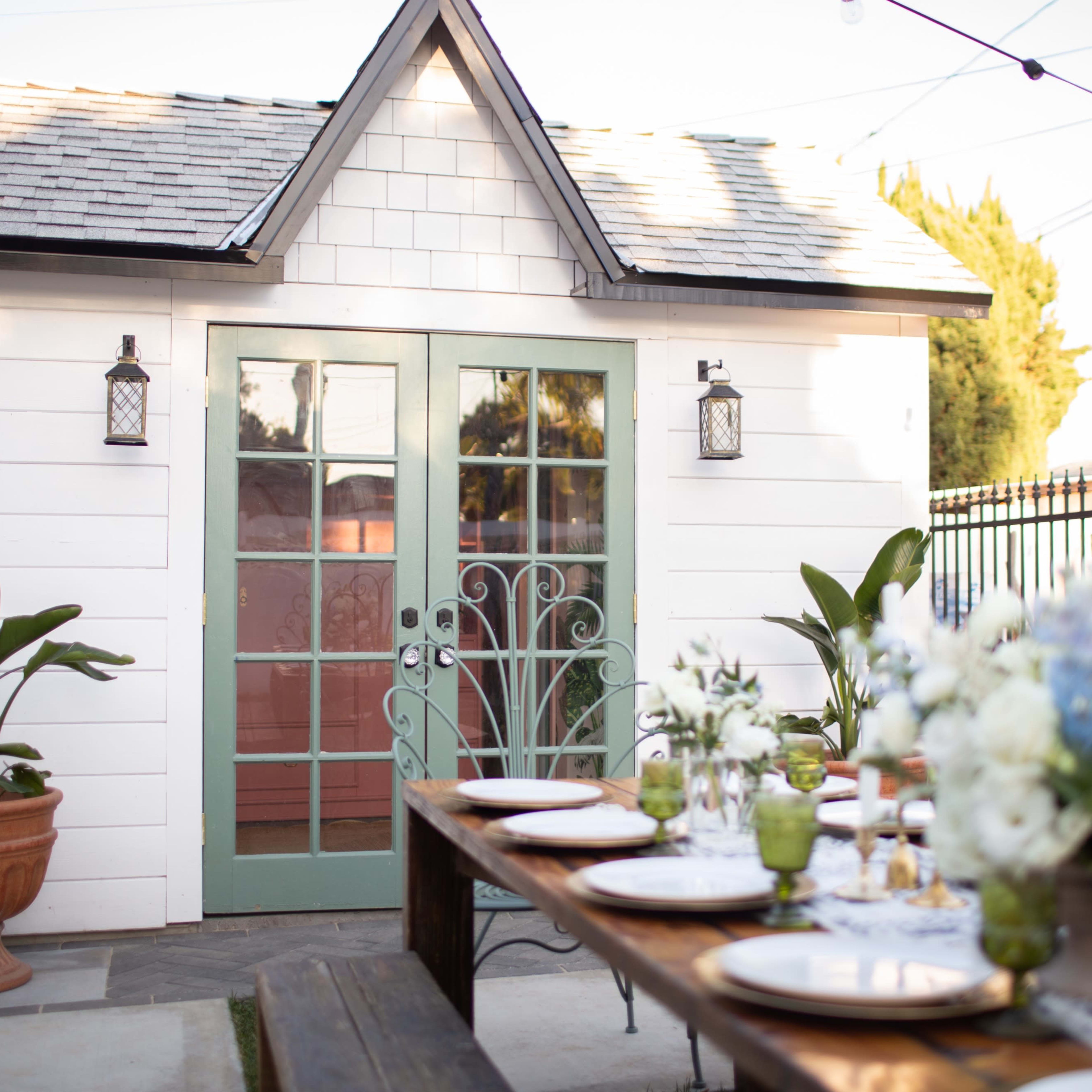 Old Town Pink Pool House Image in Orange, Orange, CA