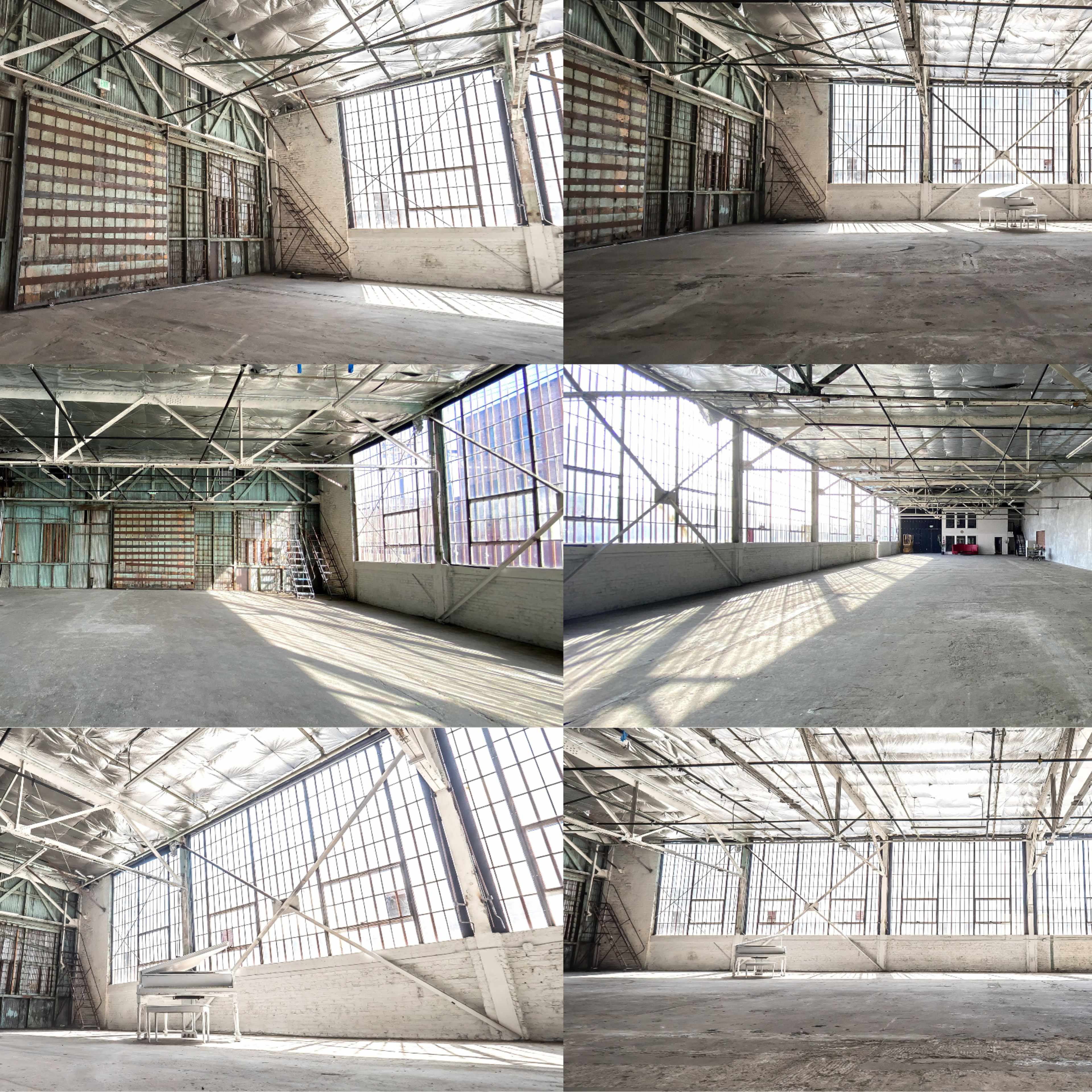 H20 Stage: Daylight Warehouse Location with concrete walls in LA Image in South Los Angeles, Los Angeles, CA