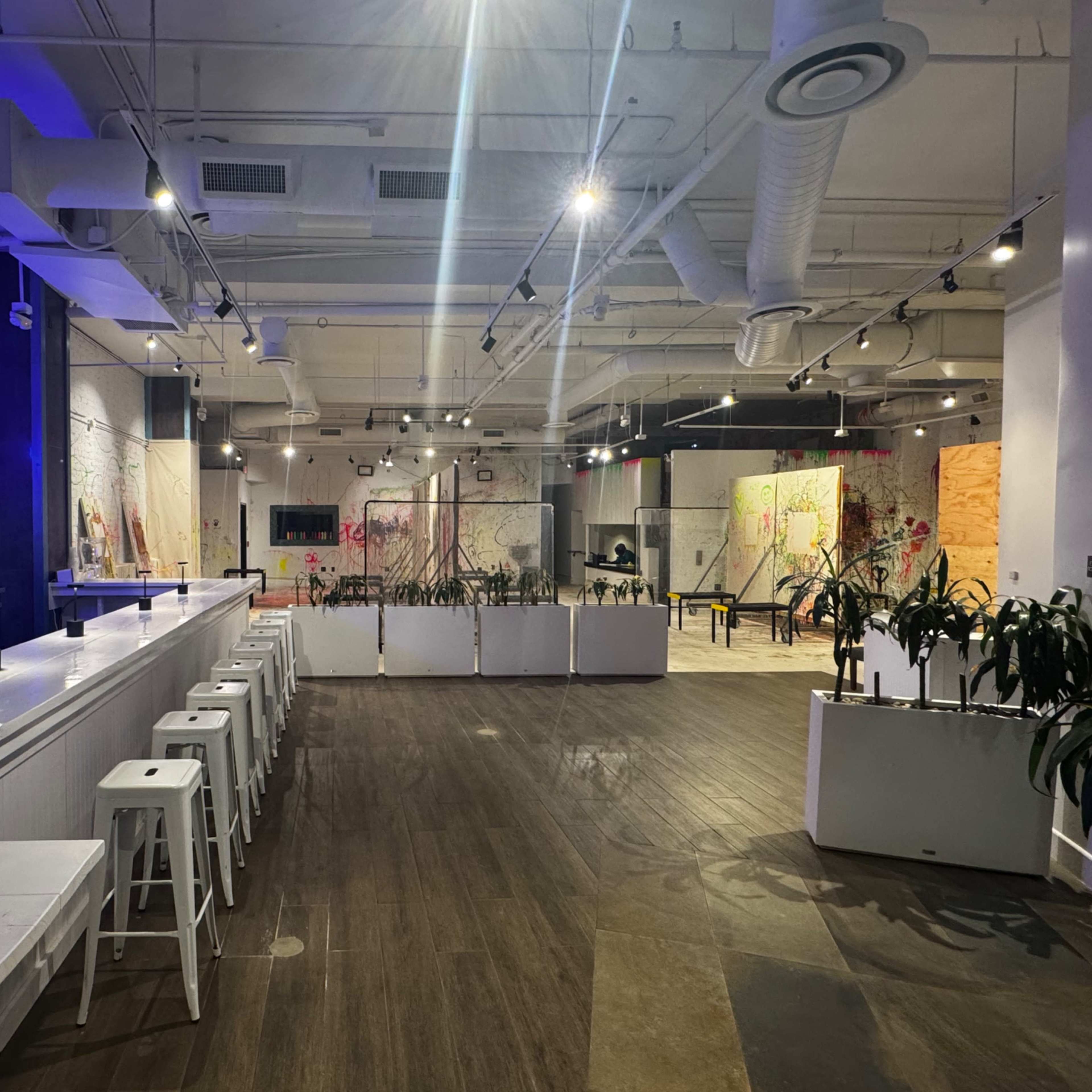 Unique Glow in the Dark Event Space + Bar in Downtown Santa monica. Image in Downtown, Santa Monica, CA