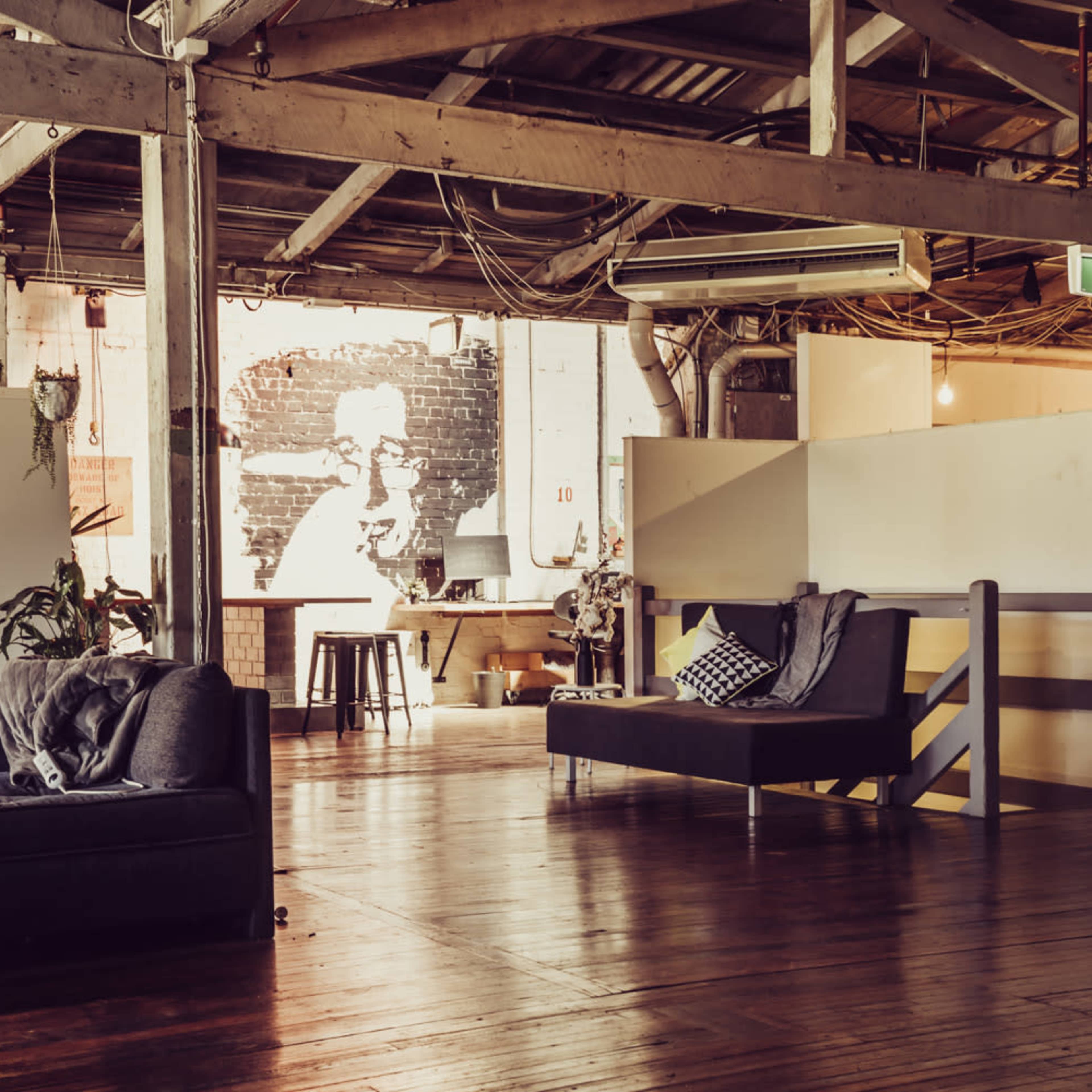 Quirky, affordable studio, meeting and shoot spaces in St Peters warehouse arts hub Image in Sydney, Sydney, NSW