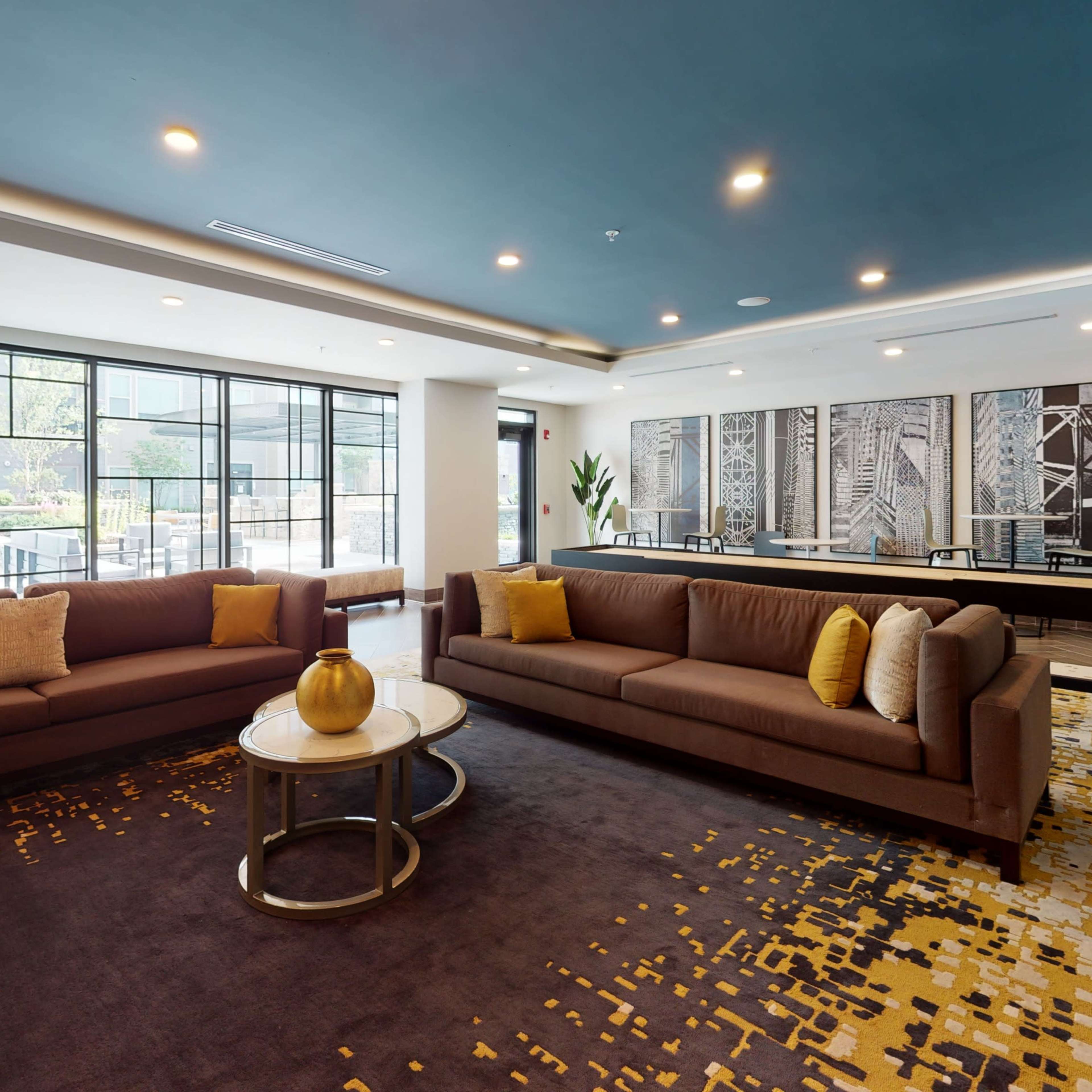 Spacious Lounge located in Yonkers Waterfront ready to host your next gathering! Image in Getty Square, Yonkers, NY