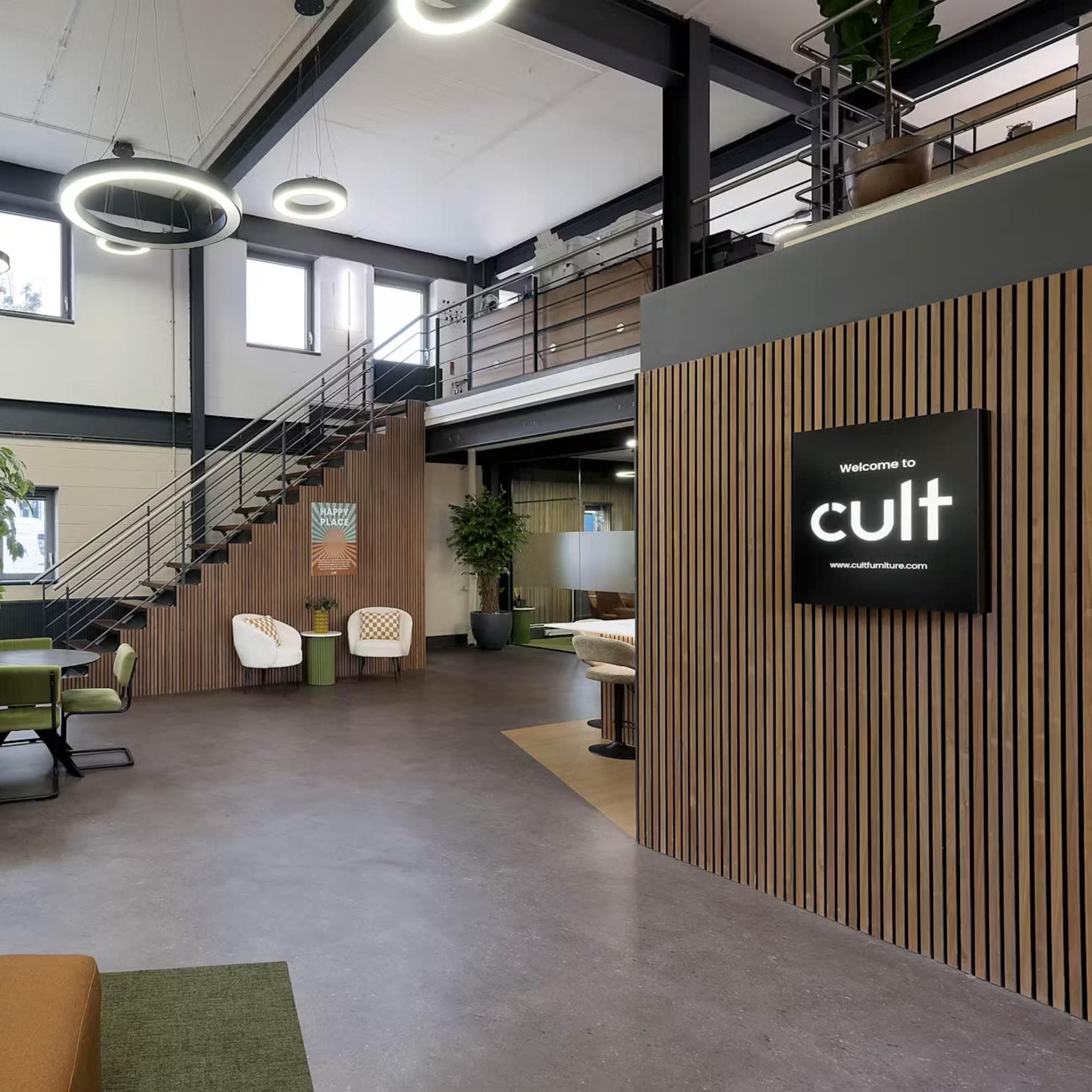 Office lobby with breakout areas & kitchen Image in Lambeth, London, England