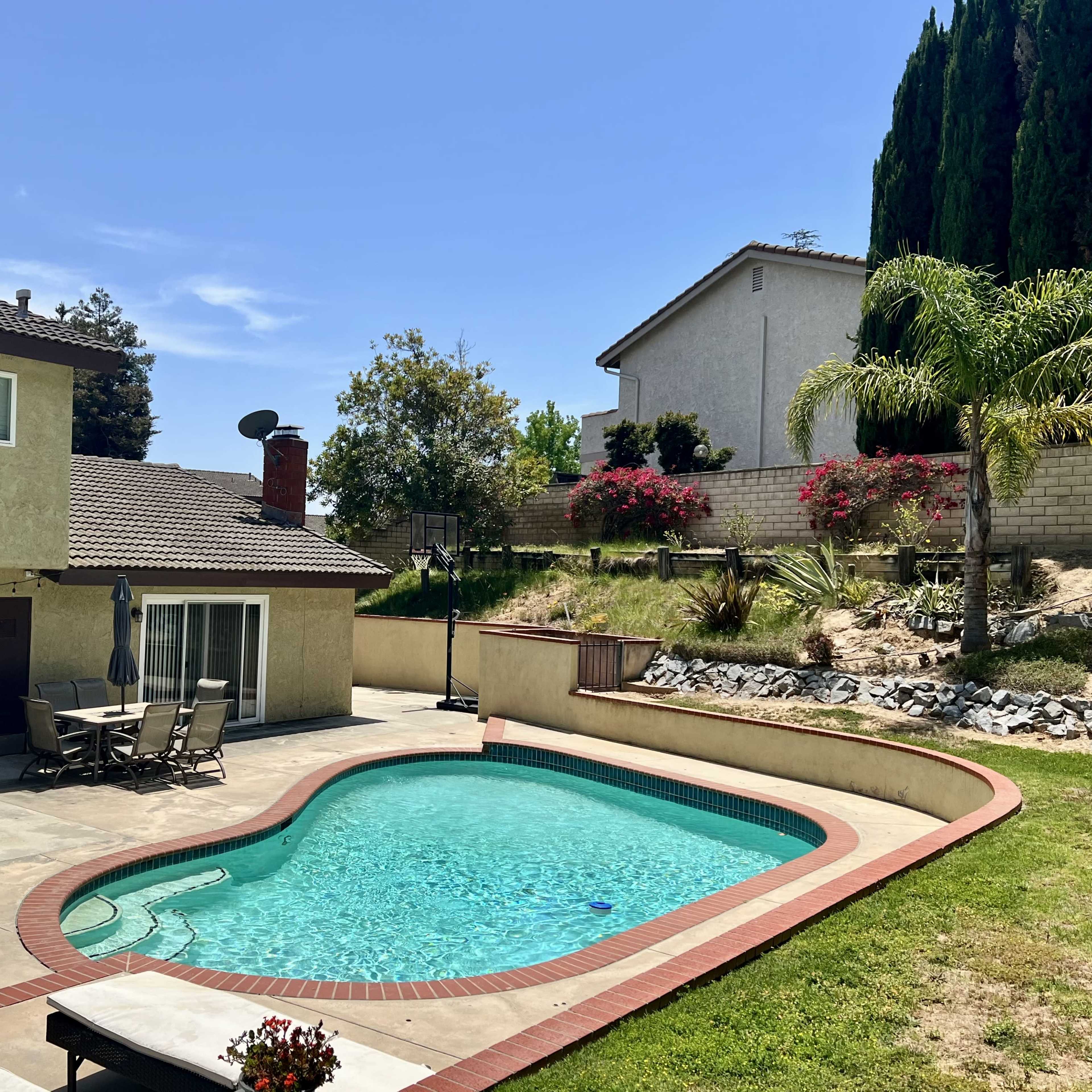 Lush Tranquil Yard With Pool and Views Image in Camarillo, Camarillo, CA