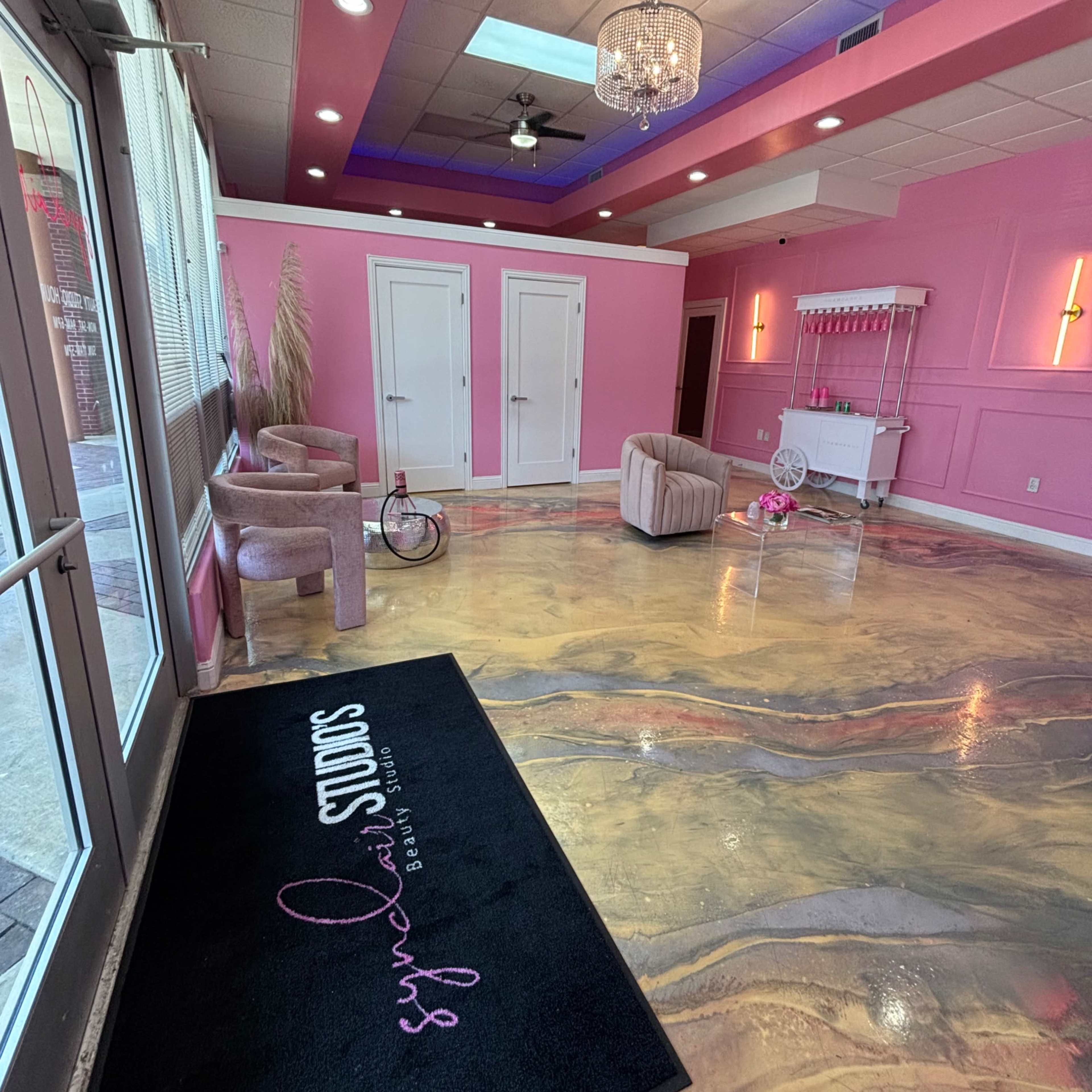 Cowboys Stadium All pink salon Image in North Arlington, Arlington, TX