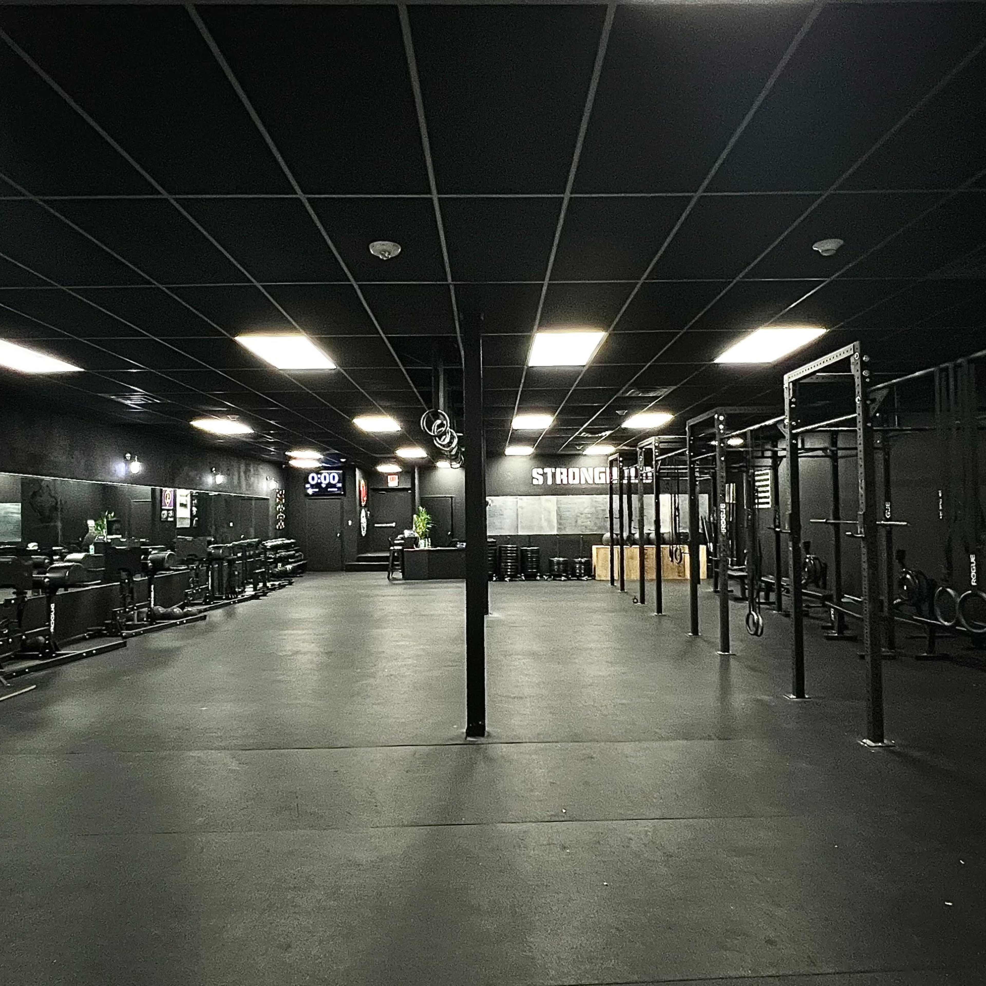 Industrial-Modern Gym in the Suburbs Image in Hempstead, West Hempstead, NY