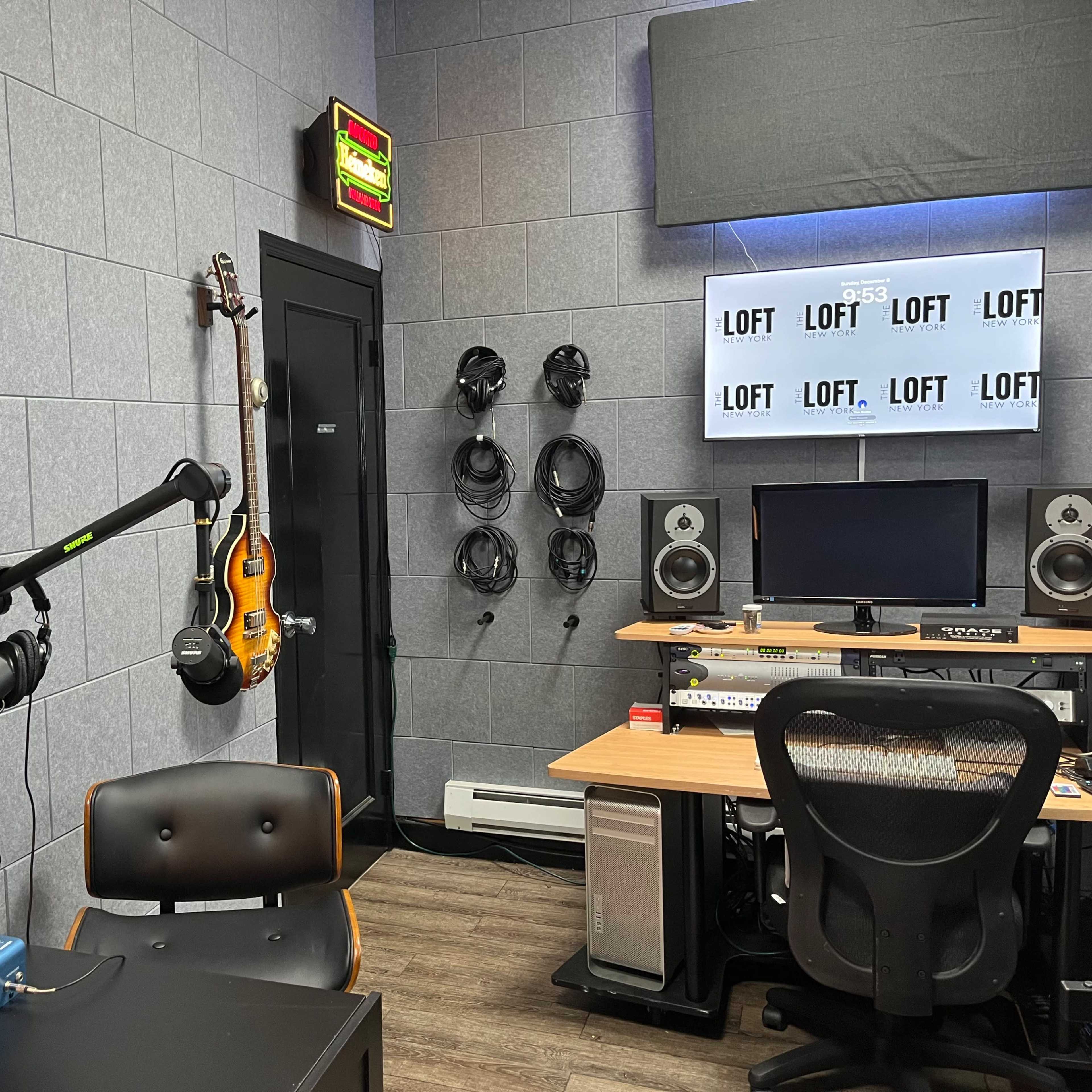 Downtown NYC Recording Studio Image in Lower Manhattan, New York, NY